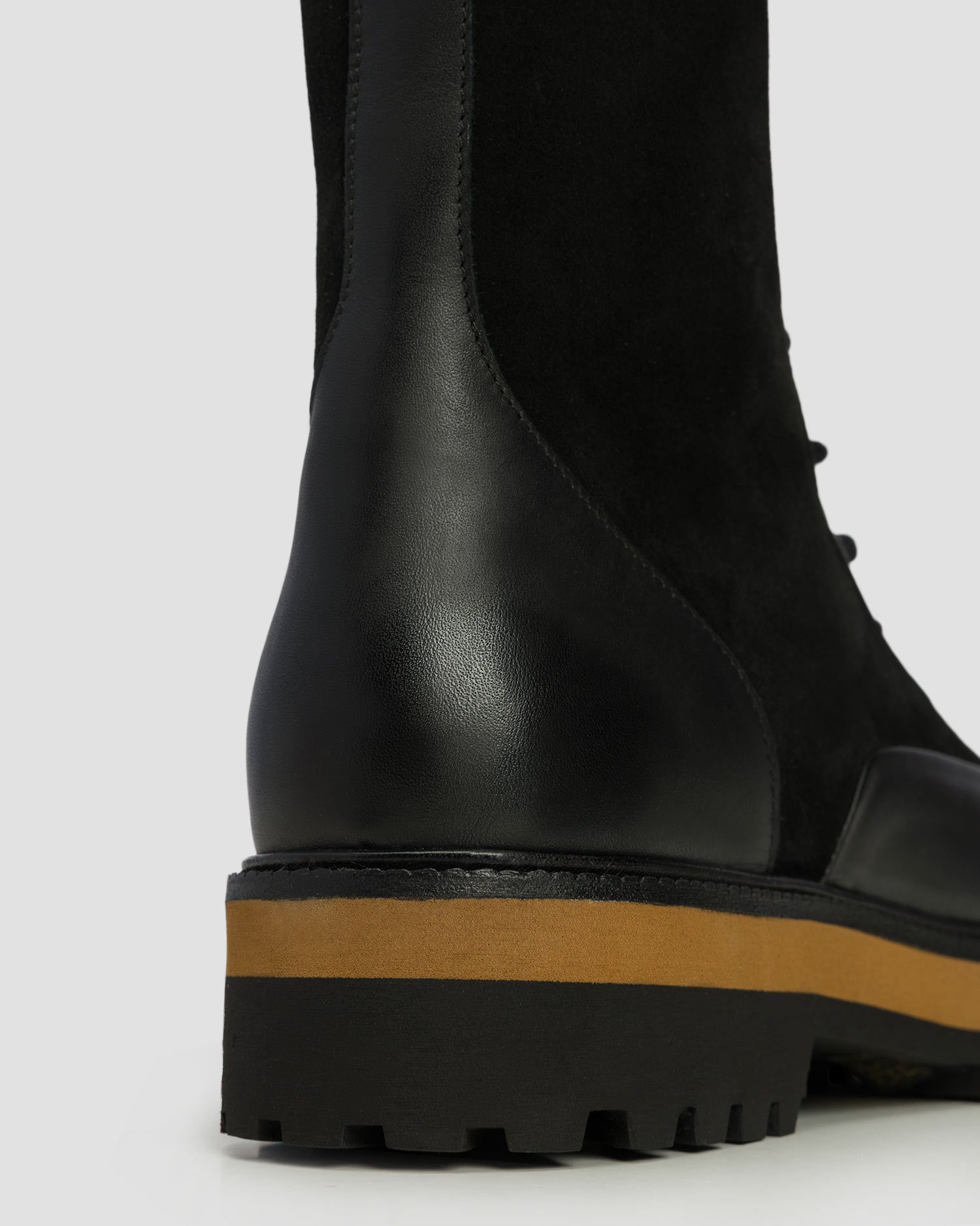 Scarpe in pelle da donna Varley Calsen Lug Sole Boot