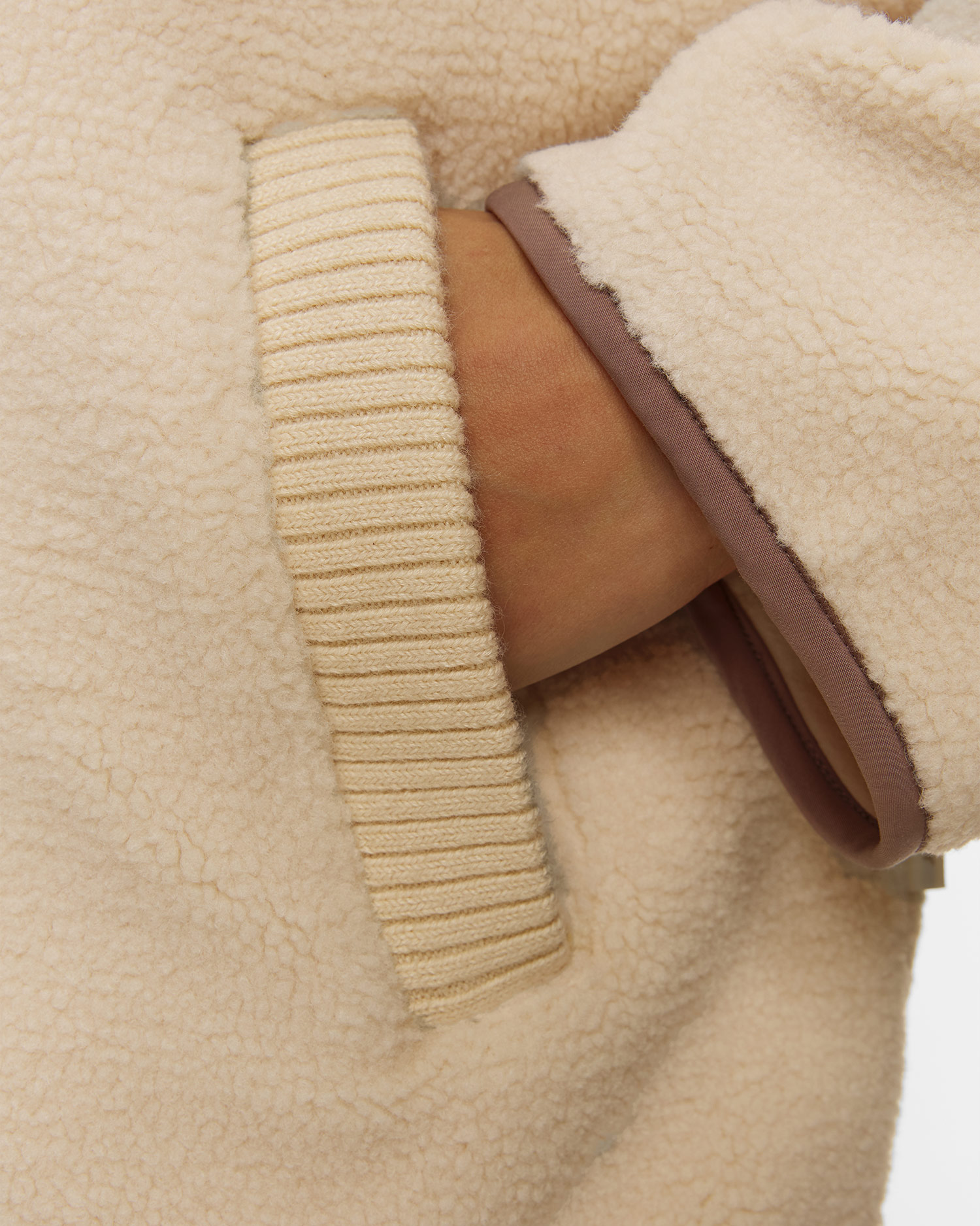Kurtka damska Varley Romane Boxy Sherpa Jacket