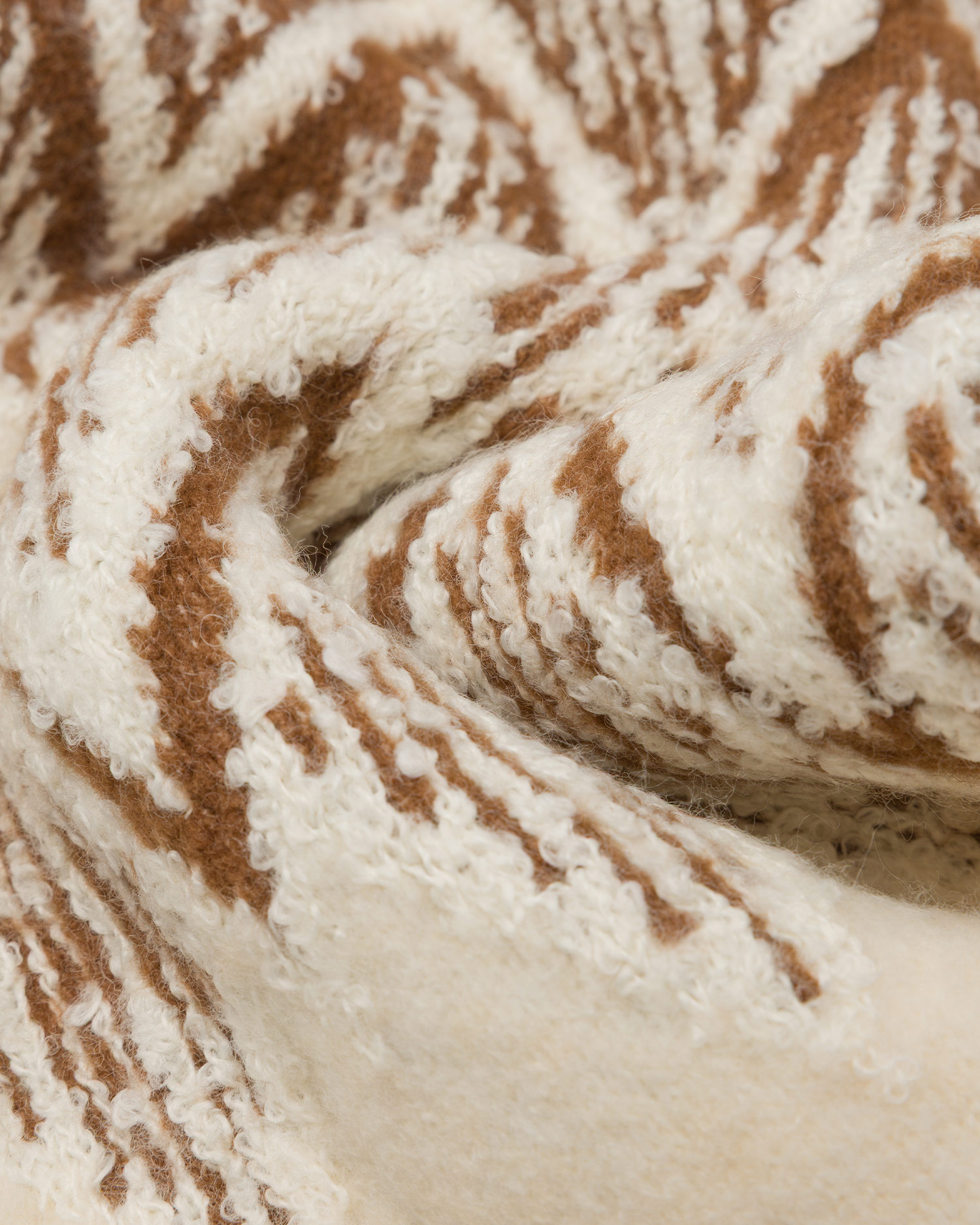 Szalik z wełną damski Varley Sebastian Jacquard Scarf 2.0