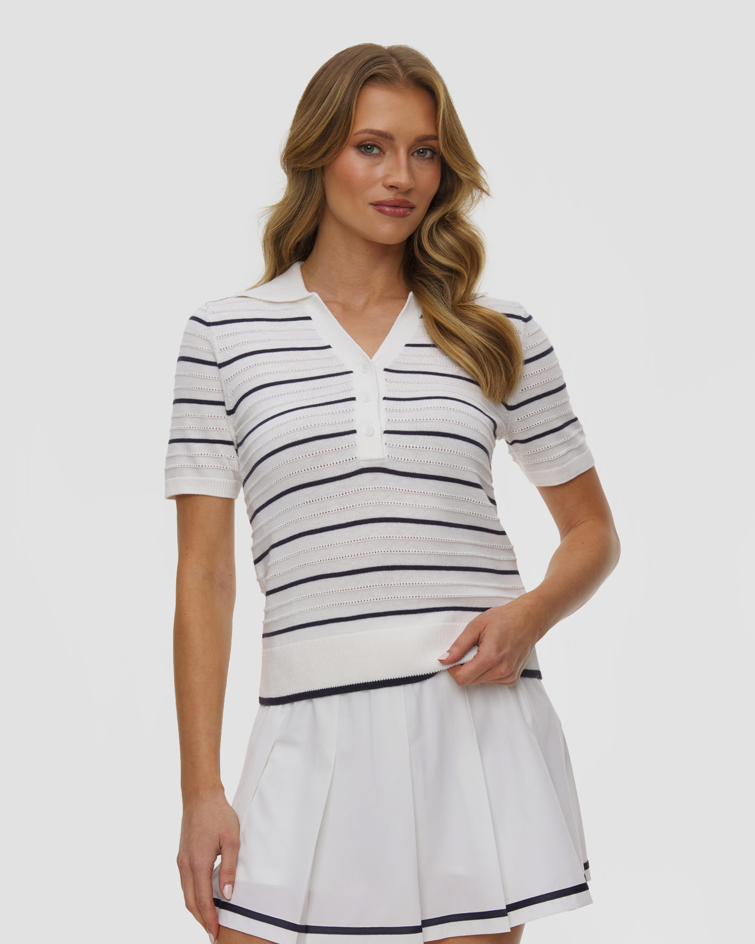 Dámska polokošeľa Varley Wren Knit Polo