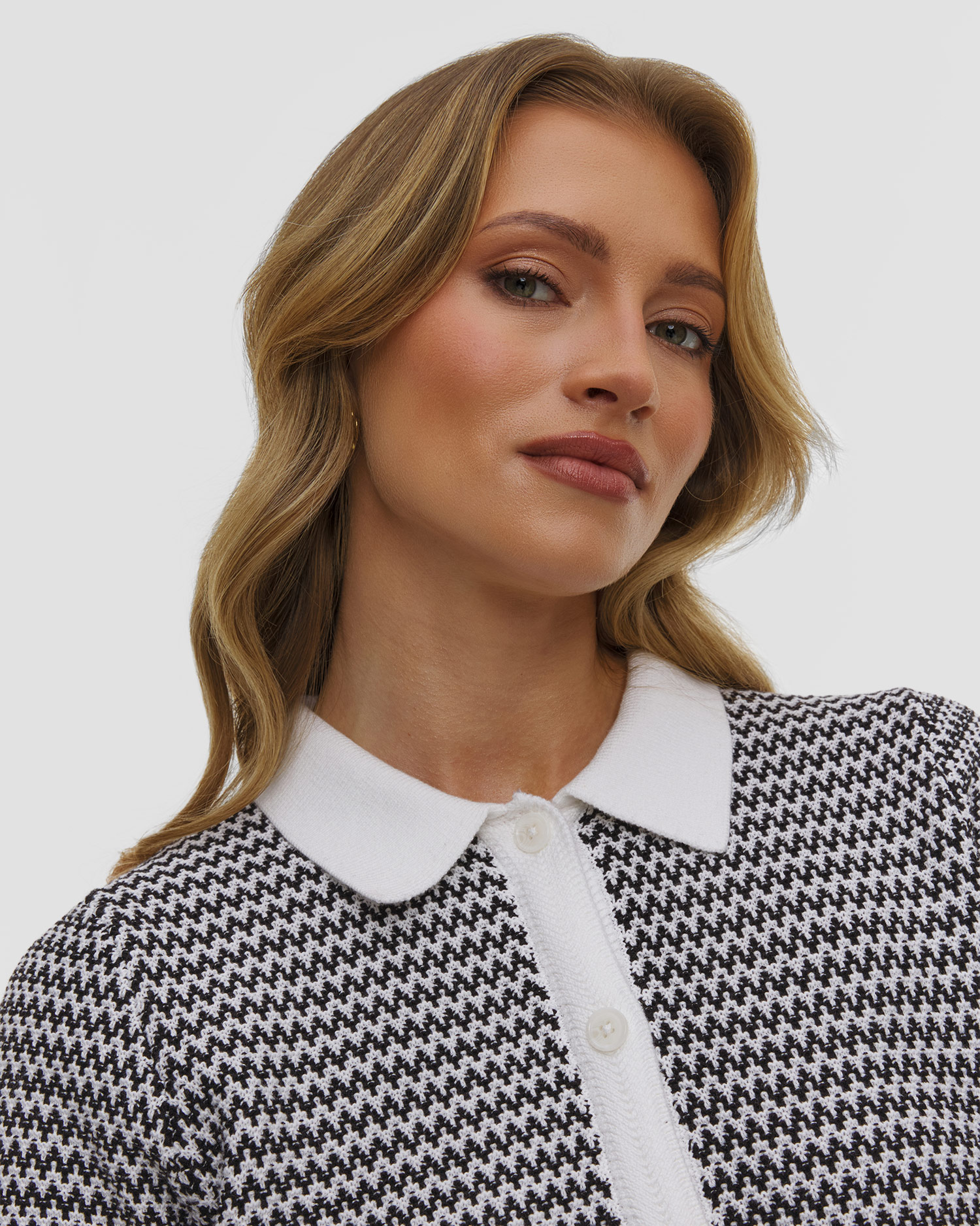 Dámsky sveter s golierom dámsky Varley Gaelle Polo Knit Top