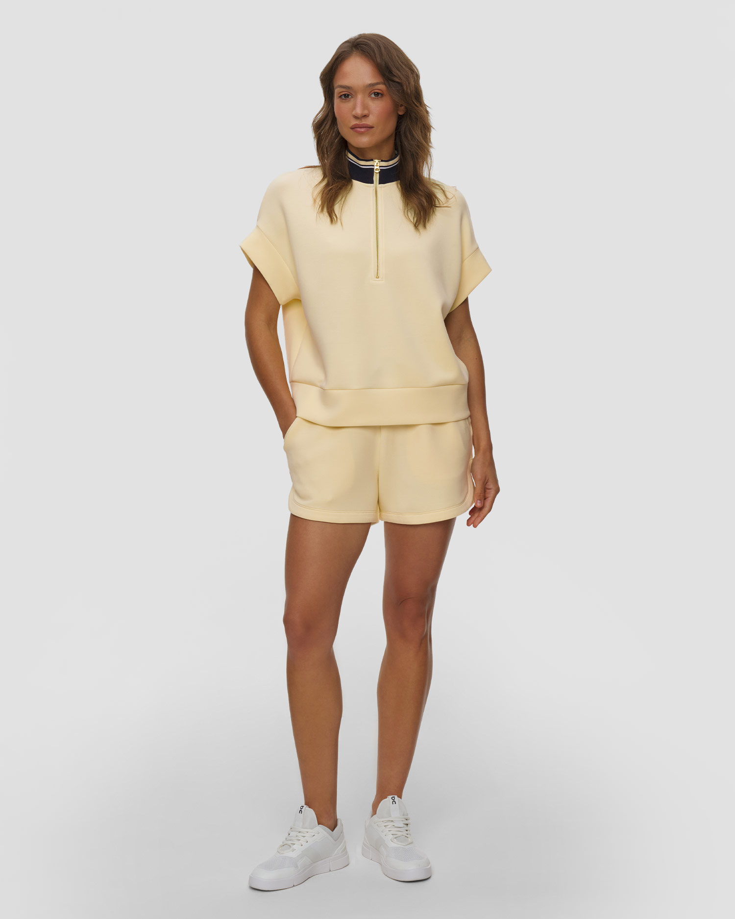 Dámska mikina Varley Ritchie Short Sleeve Sweat 2.0