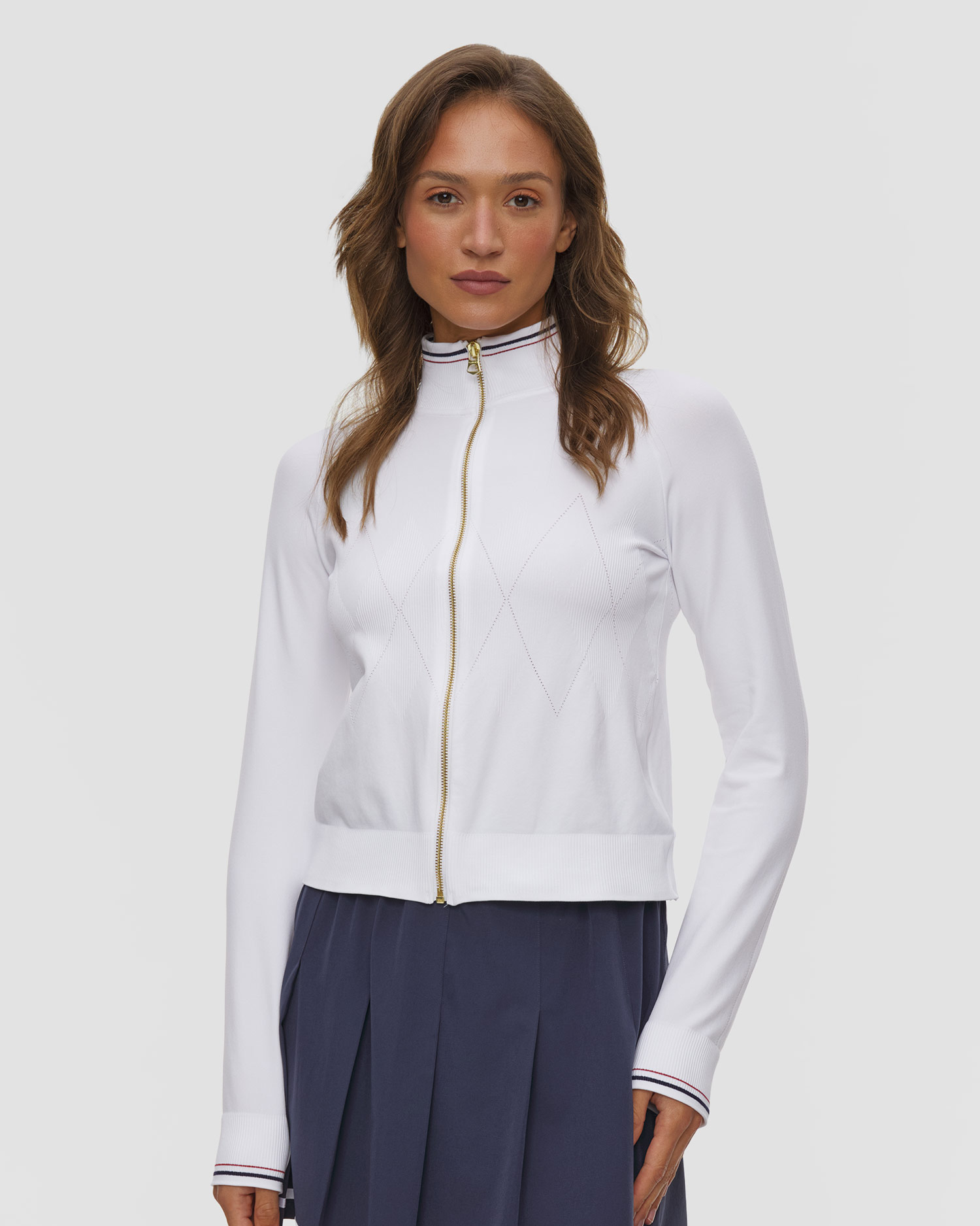 Felpa donna Varley Len Seamless Zip Through