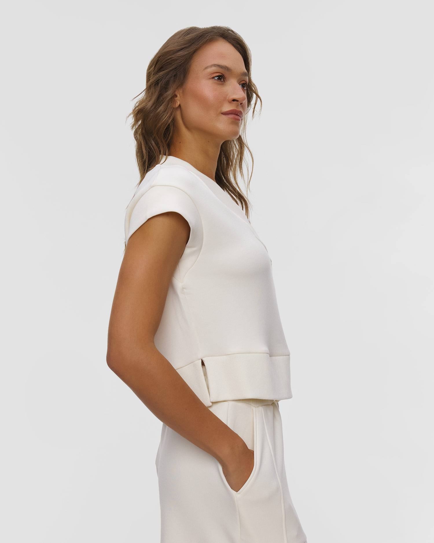 Dámsky top Varley Gracee V Neck Tank