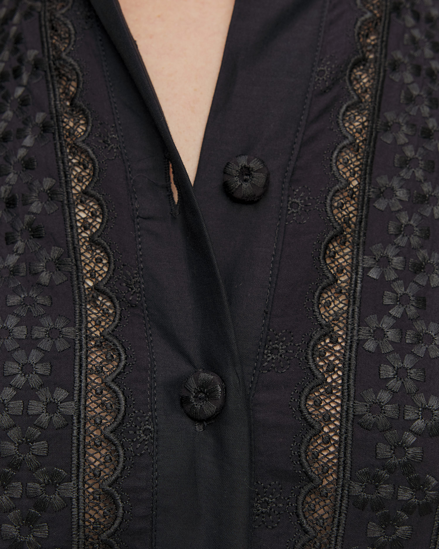 Rochie neagră pentru femei Waimari Solaire