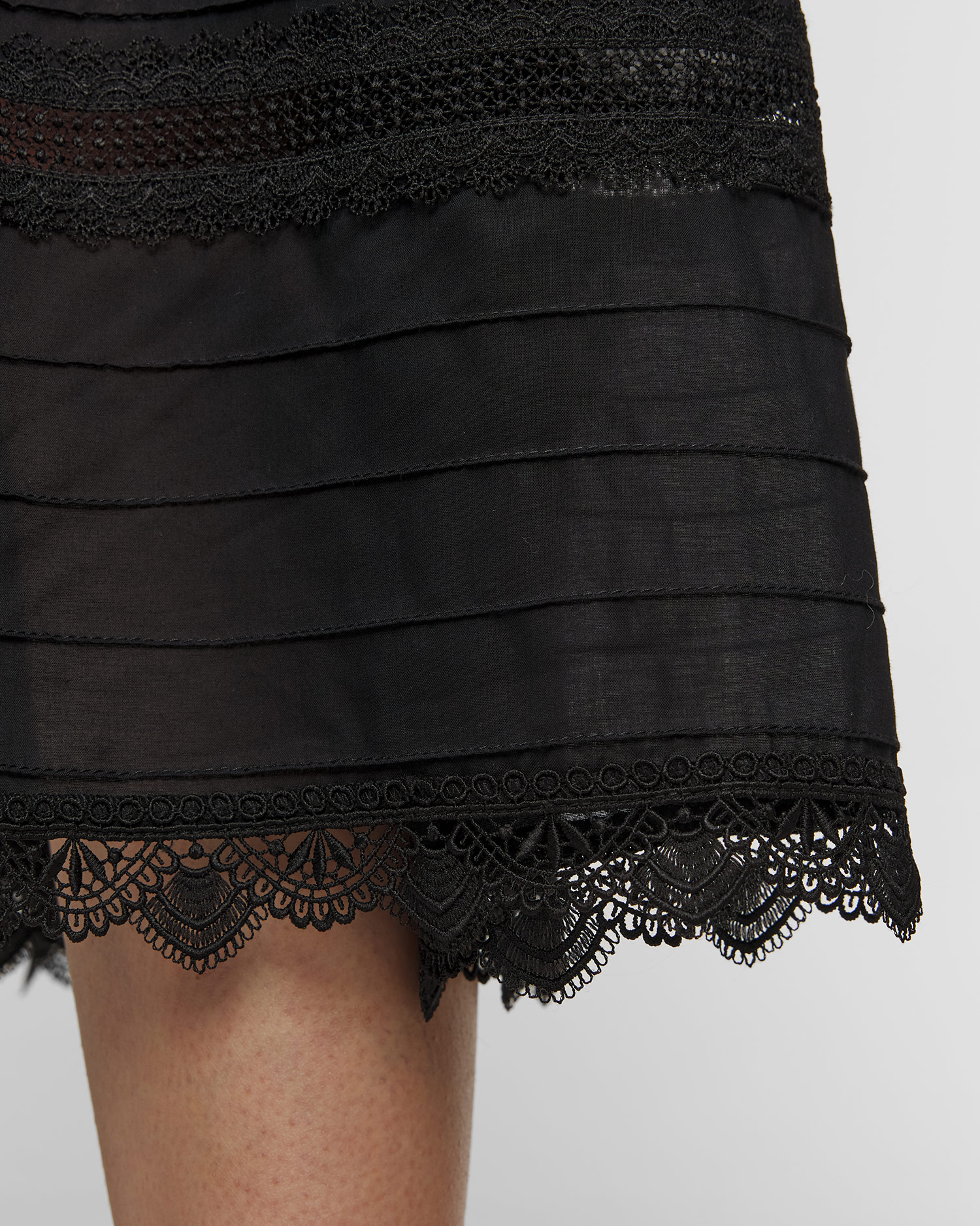 Rochie neagră pentru femei Waimari Solaire