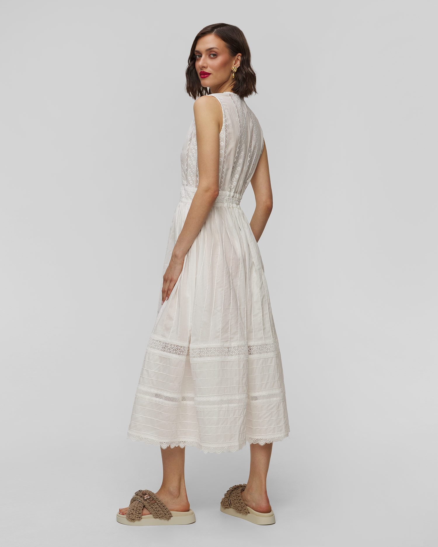 Waimari Solaire Damenkleid in Weiß