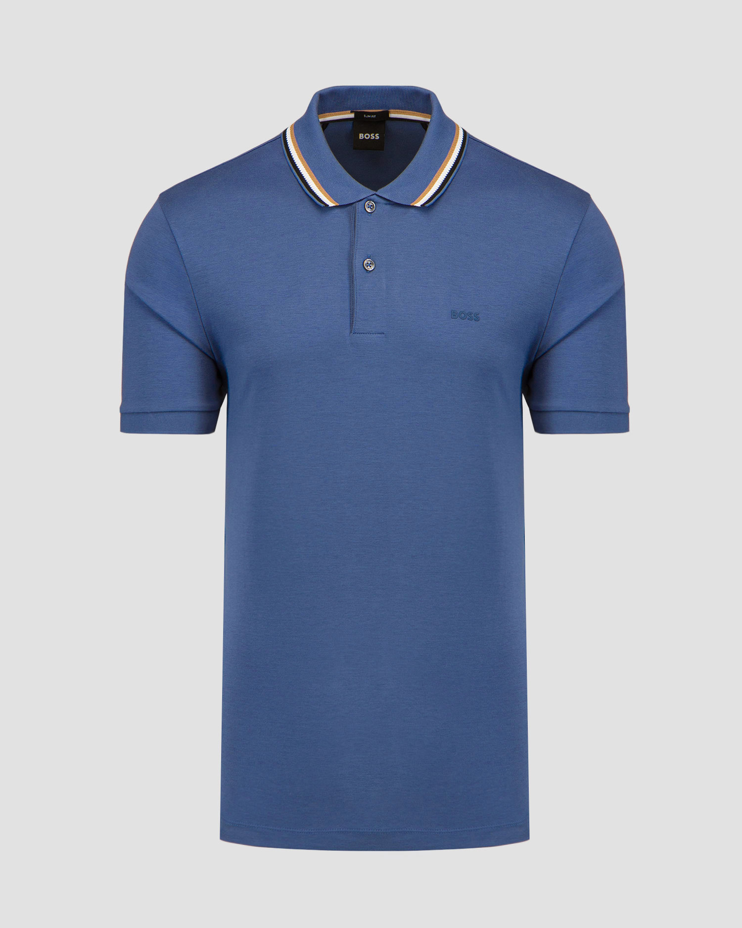 Modrá pánská polokošile Hugo Boss Penrose