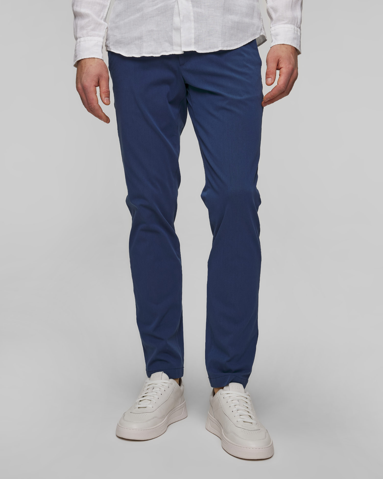 Pantaloni albaștri pentru bărbați Hugo Boss Kaito1