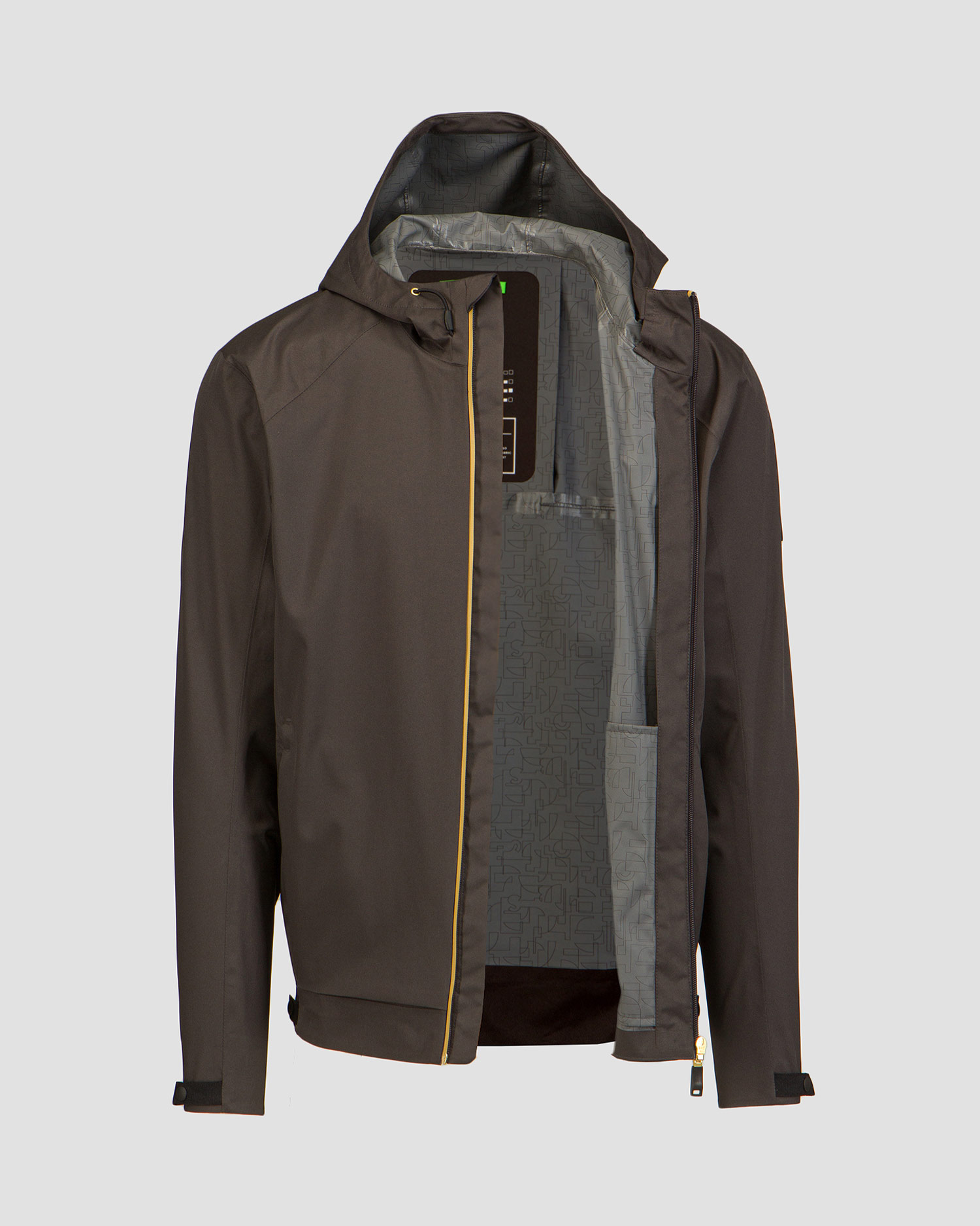 Pánska šedá bunda s hydrofóbnou úpravou Hugo Boss J Miles