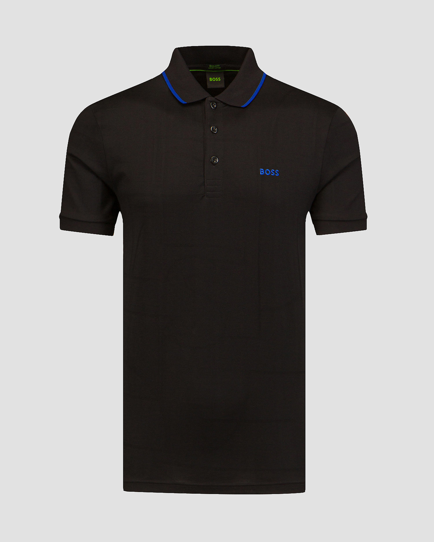 Černá pánská polokošile Hugo Boss Paddy