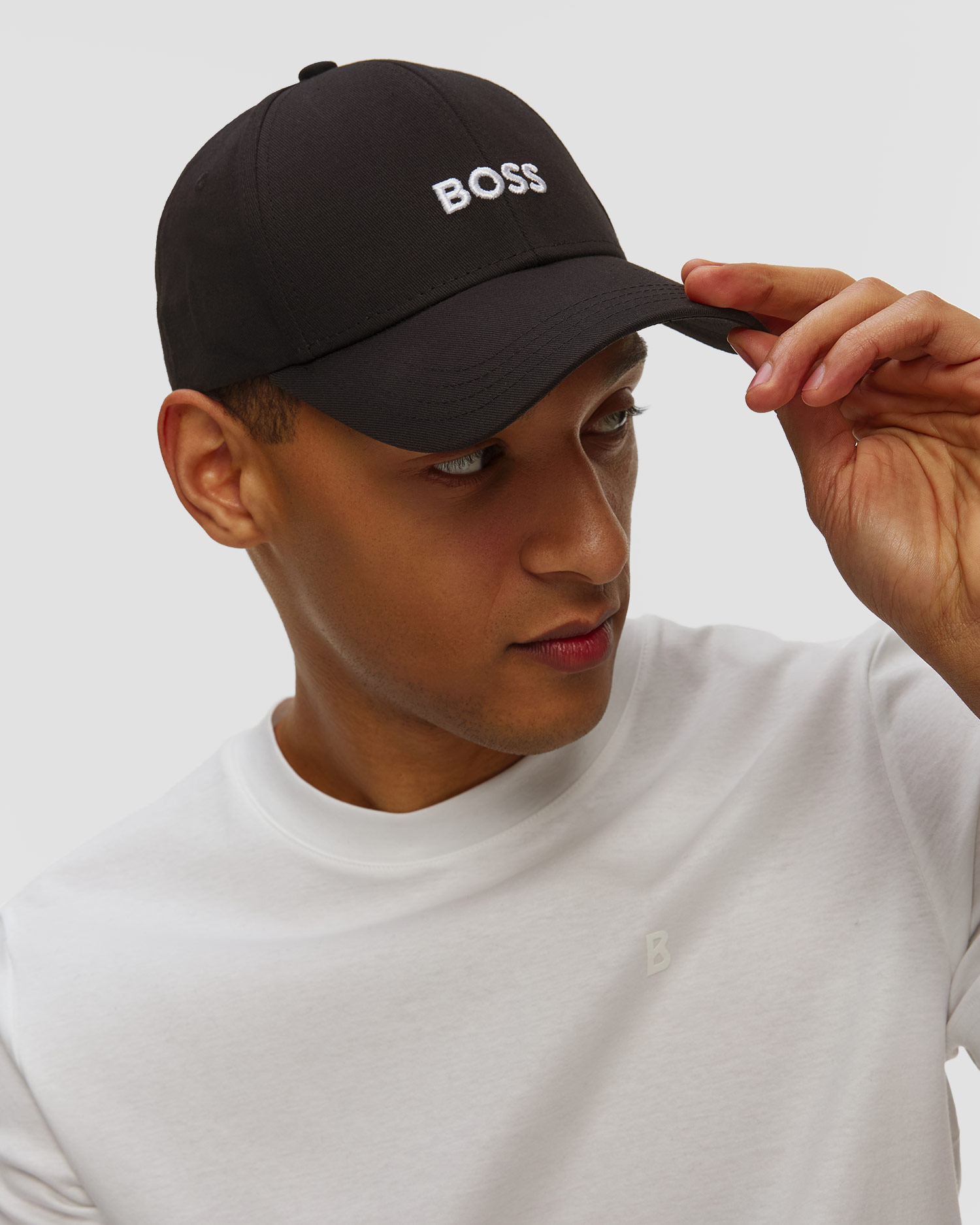 Czapka z daszkiem męska Hugo Boss Zed czarna