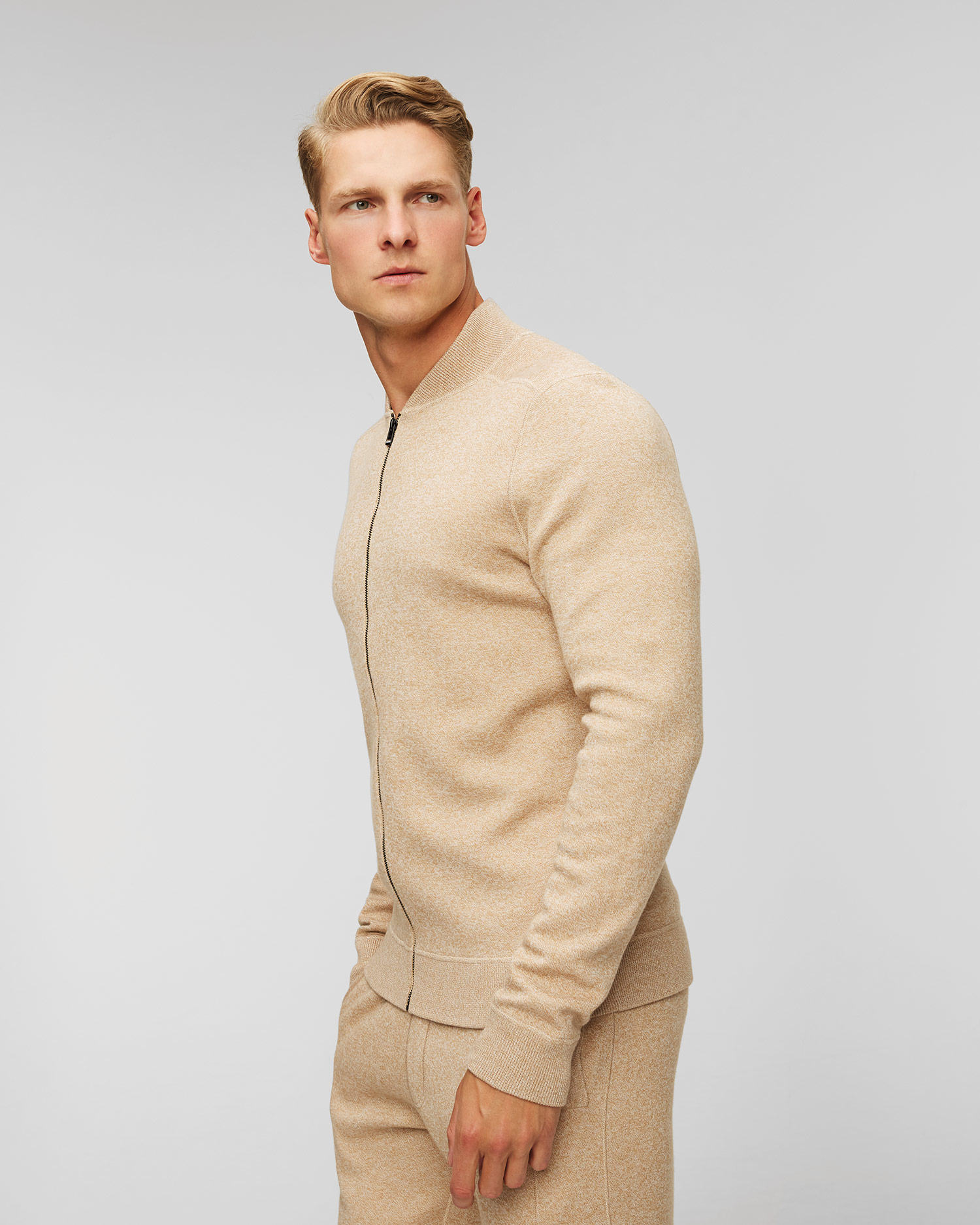 Pletený sveter s vlnou Hugo Boss Onorato