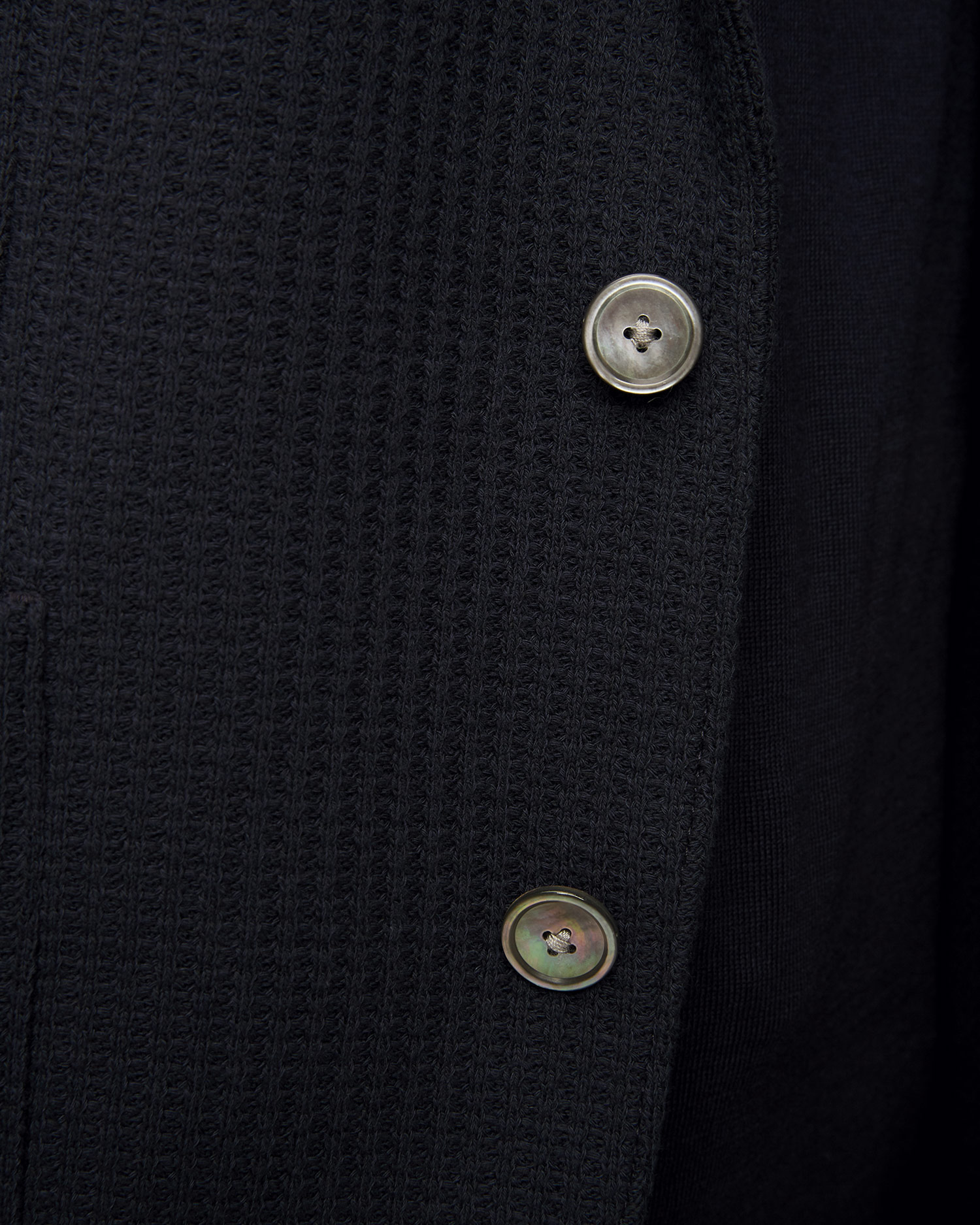 Pánske tmavomodré sako bunda Hugo Boss C-Hanry J-Knit