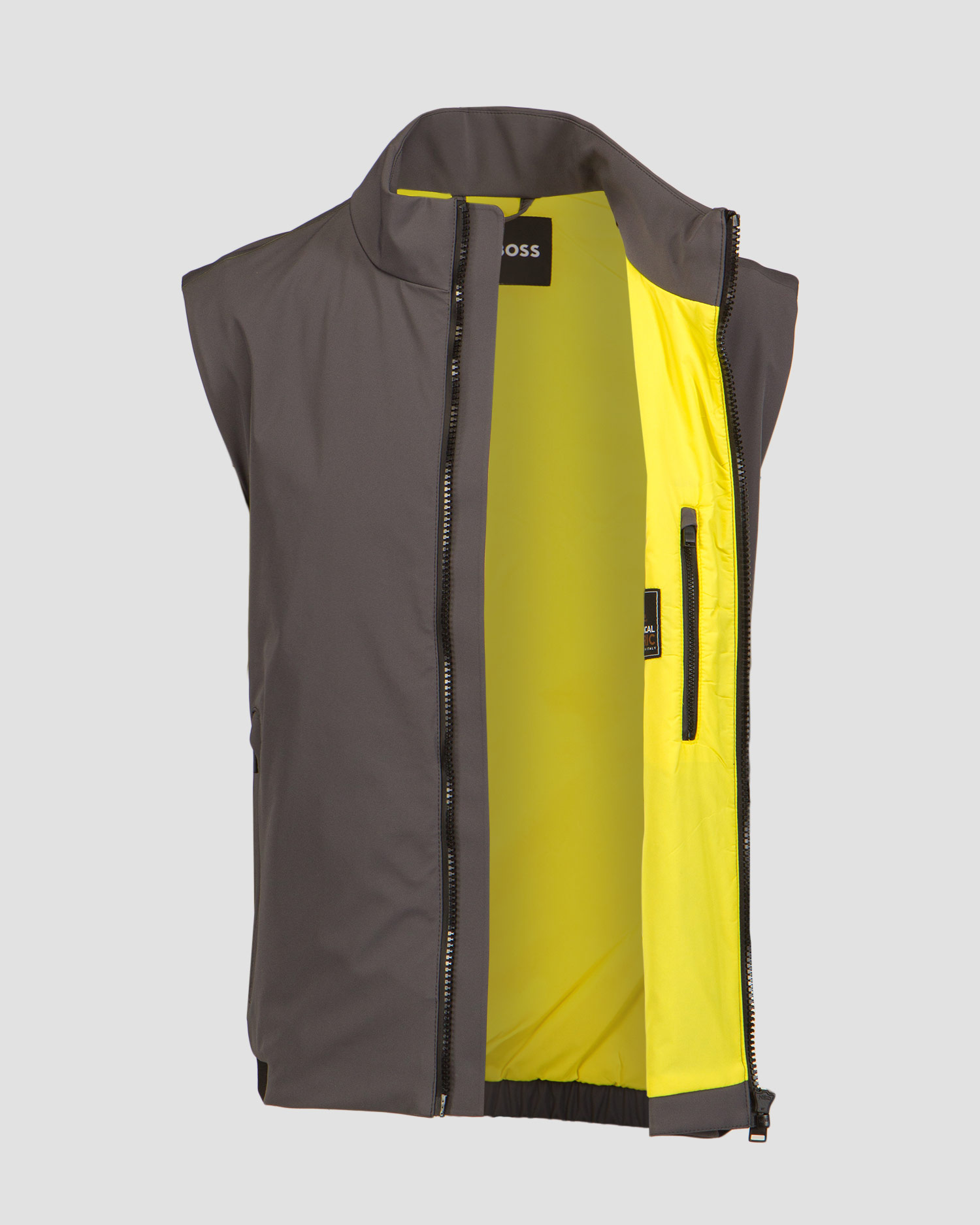 Vestă pentru bărbați Hugo Boss P-Caldio - gri 