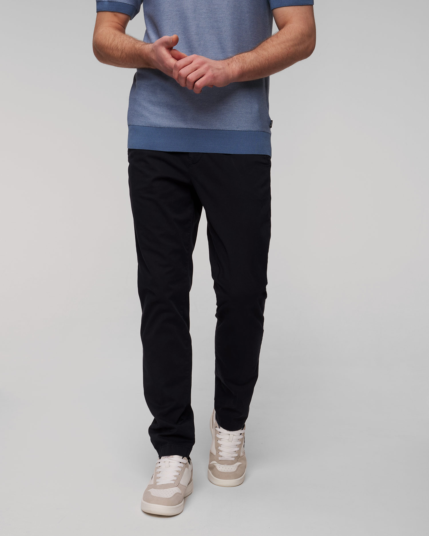 Pantaloni blu scuro da uomo Hugo Boss Kaiton