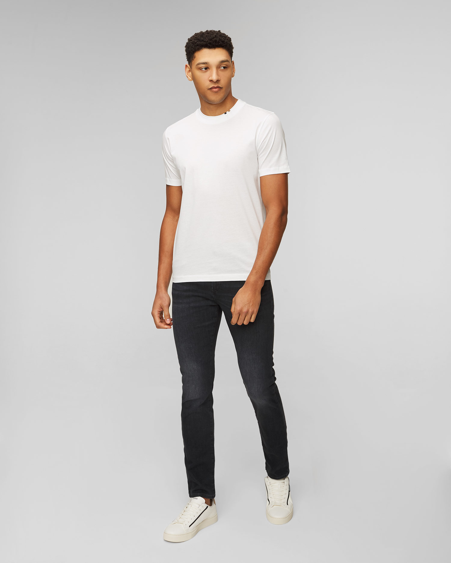 Tricou pentru bărbați Hugo Boss Tiburt - alb