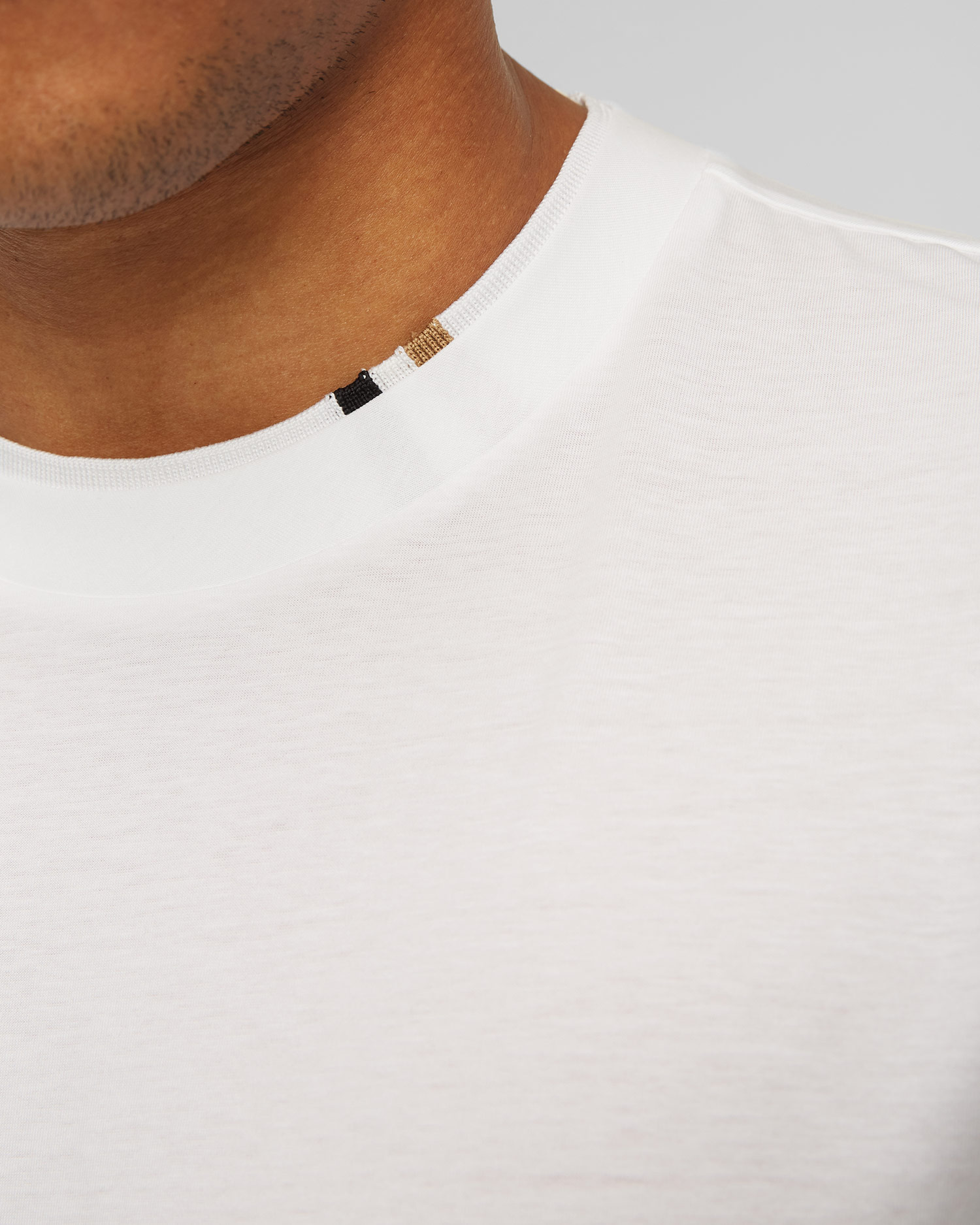 Tricou pentru bărbați Hugo Boss Tiburt - alb