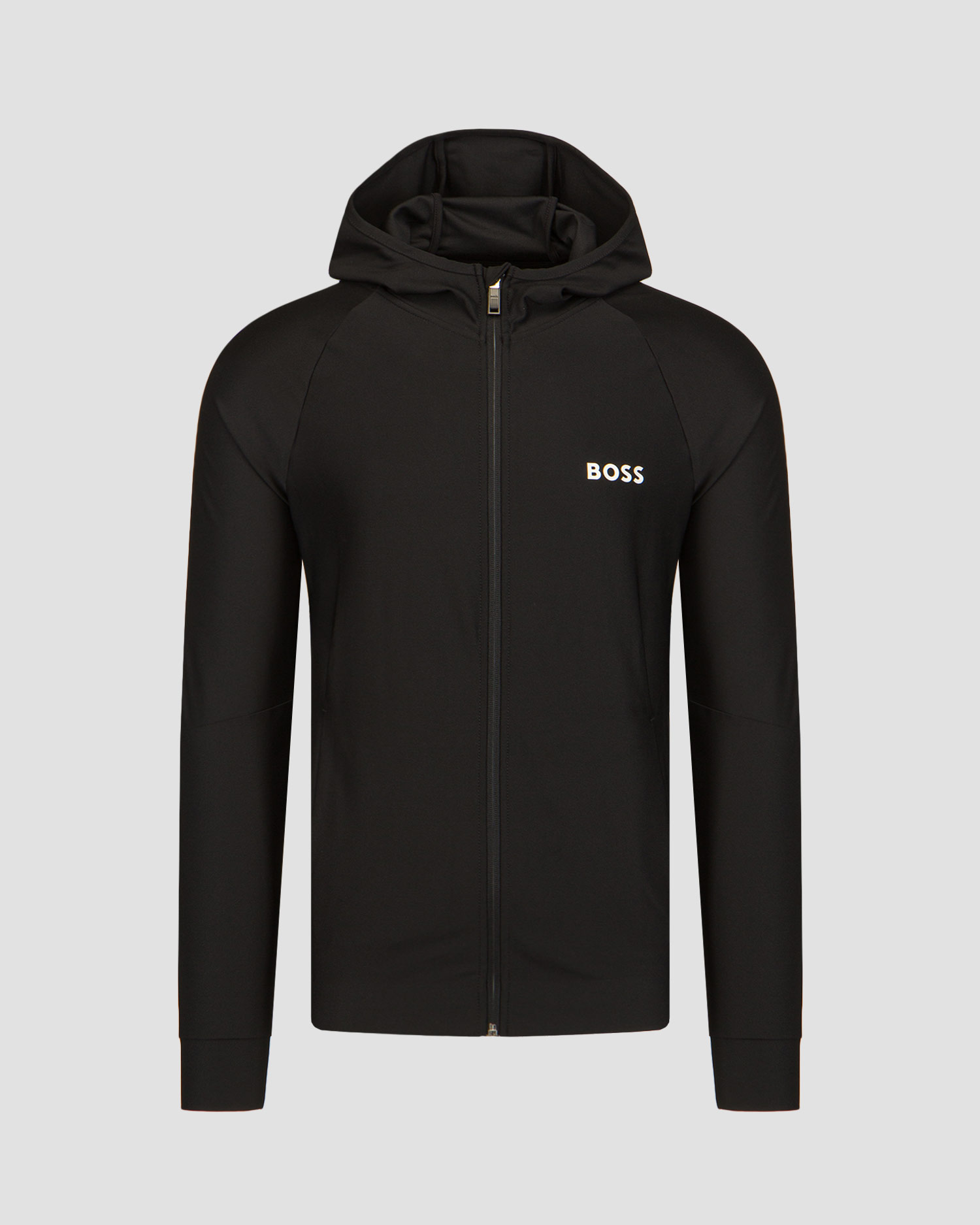 Pánská černá mikina s kapucou Hugo Boss Sicon MB