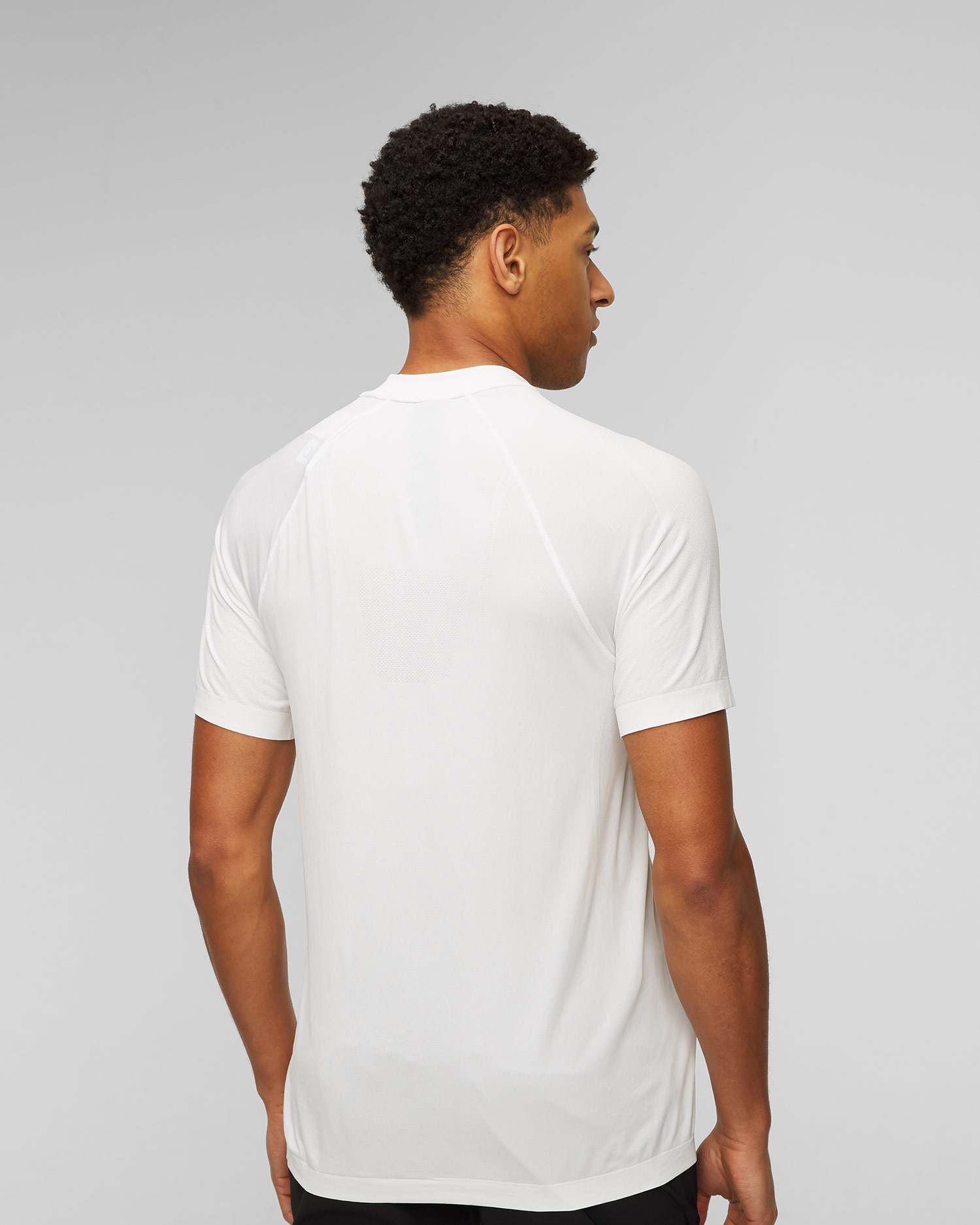 Tricou polo pentru bărbați BOSS X MATTEO BERRETTINI Pariq MB - alb