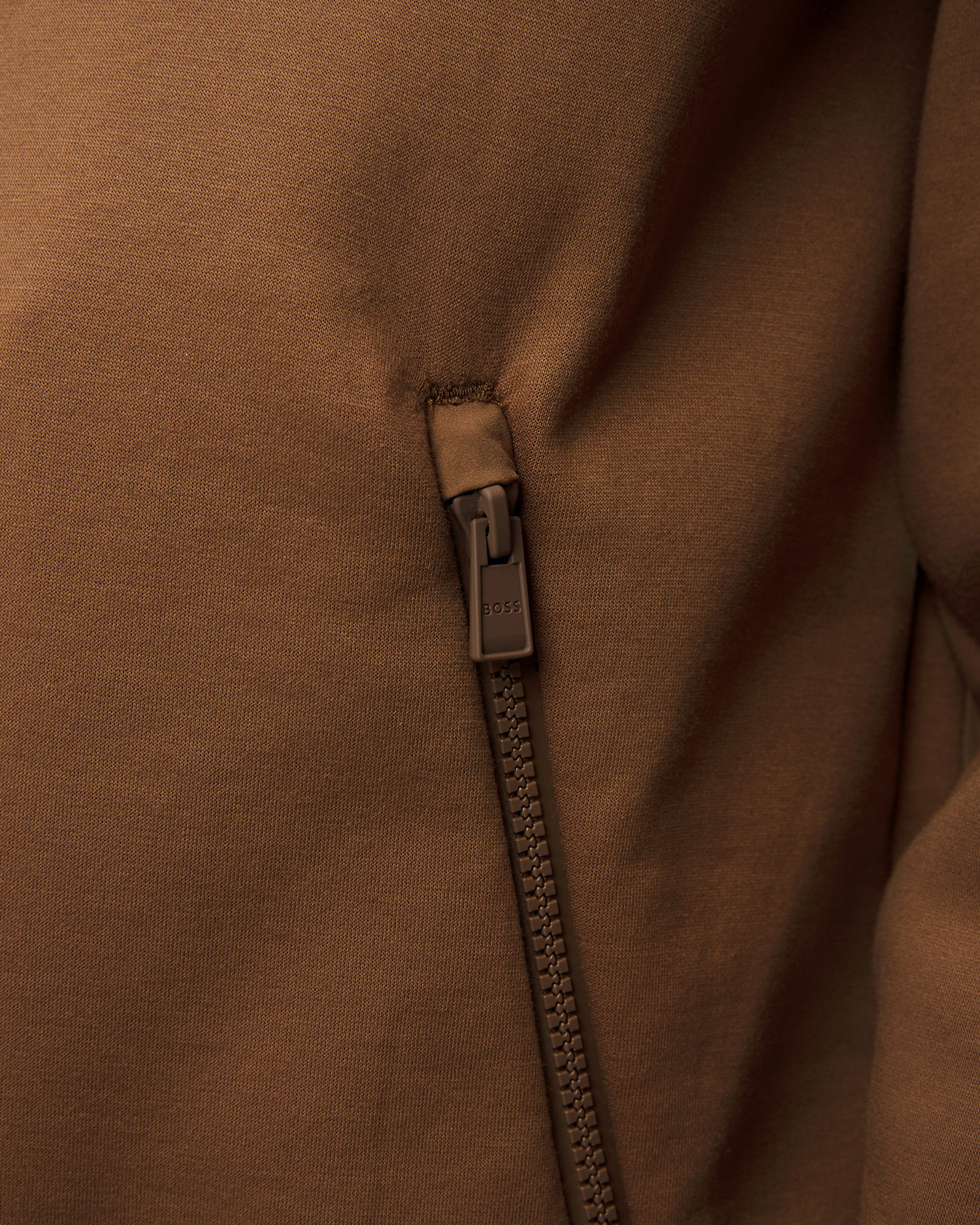 Hanorac cu glugă pentru bărbați Hugo Boss P-Seeger - maro