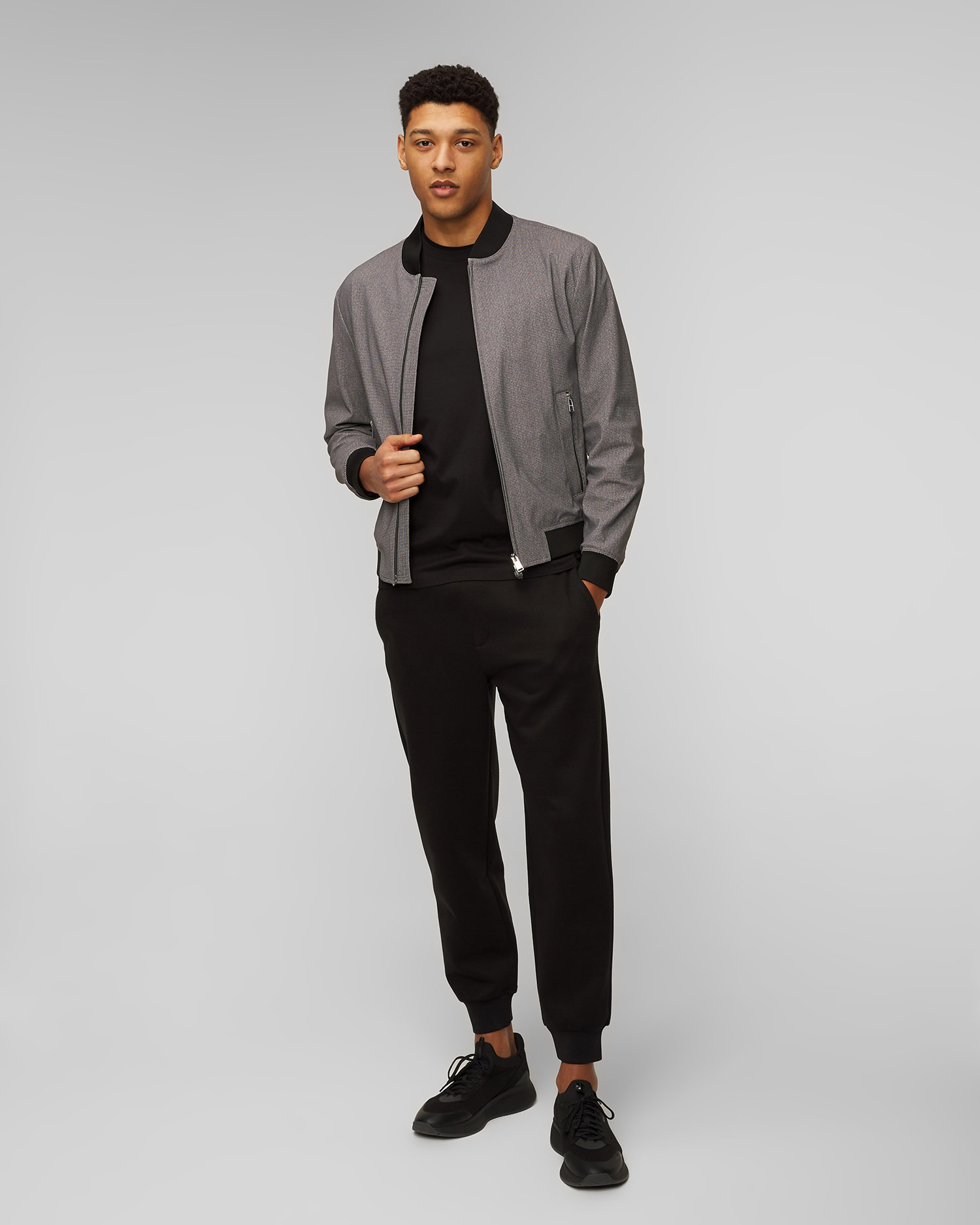 Jachetă pentru bărbați Hugo Boss P Hanry J - gri