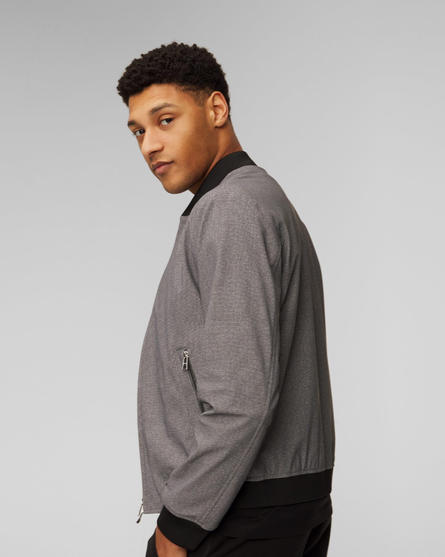 Jachetă pentru bărbați Hugo Boss P Hanry J - gri