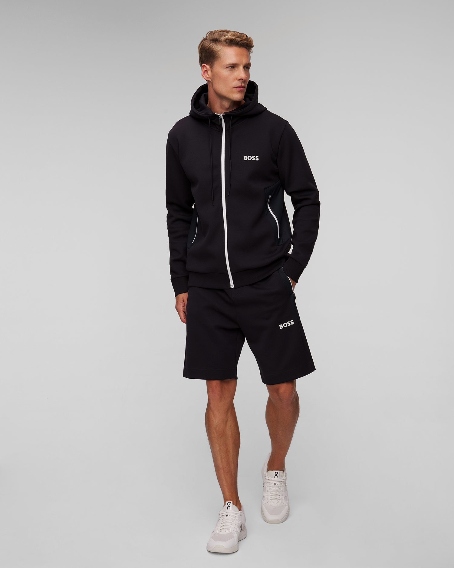 Hugo Boss Headlo Herrenshorts in Marineblau