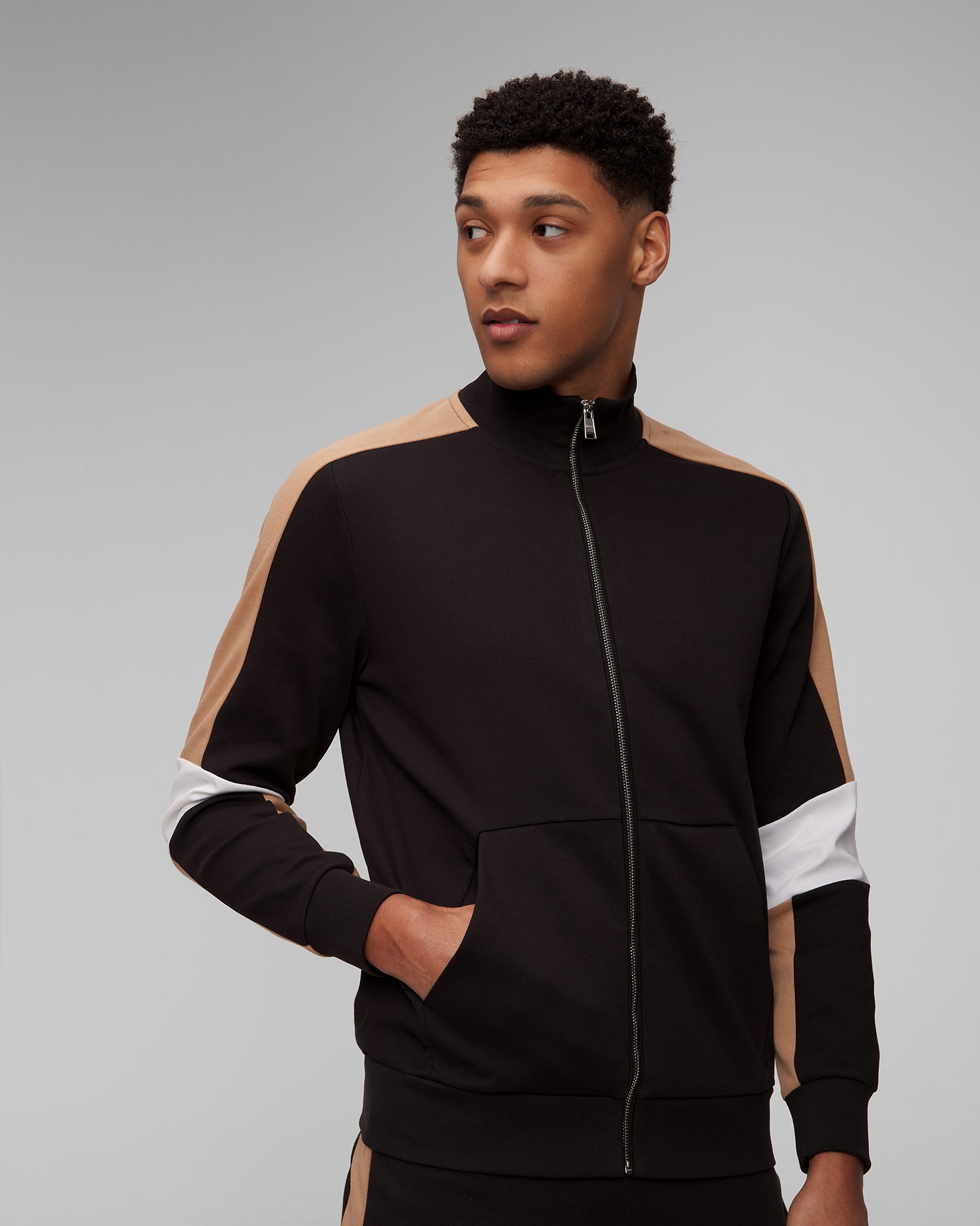 Černá pánská mikina Hugo Boss Shepherd