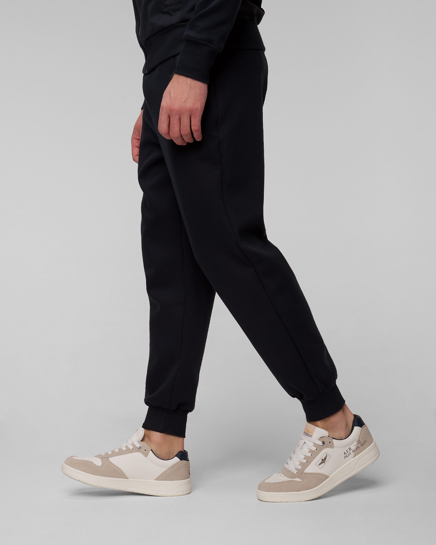 Pantaloni blu scuro da tuta da uomo Hugo Boss P-Larsen