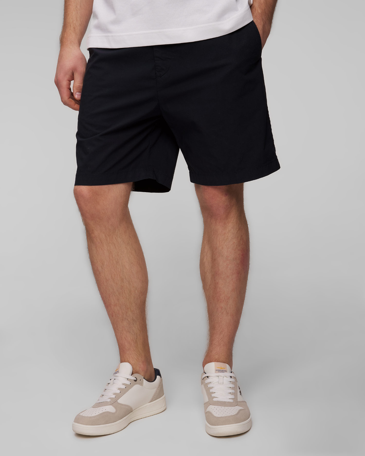 Shorts blu scuro da uomo Hugo Boss Kenosh