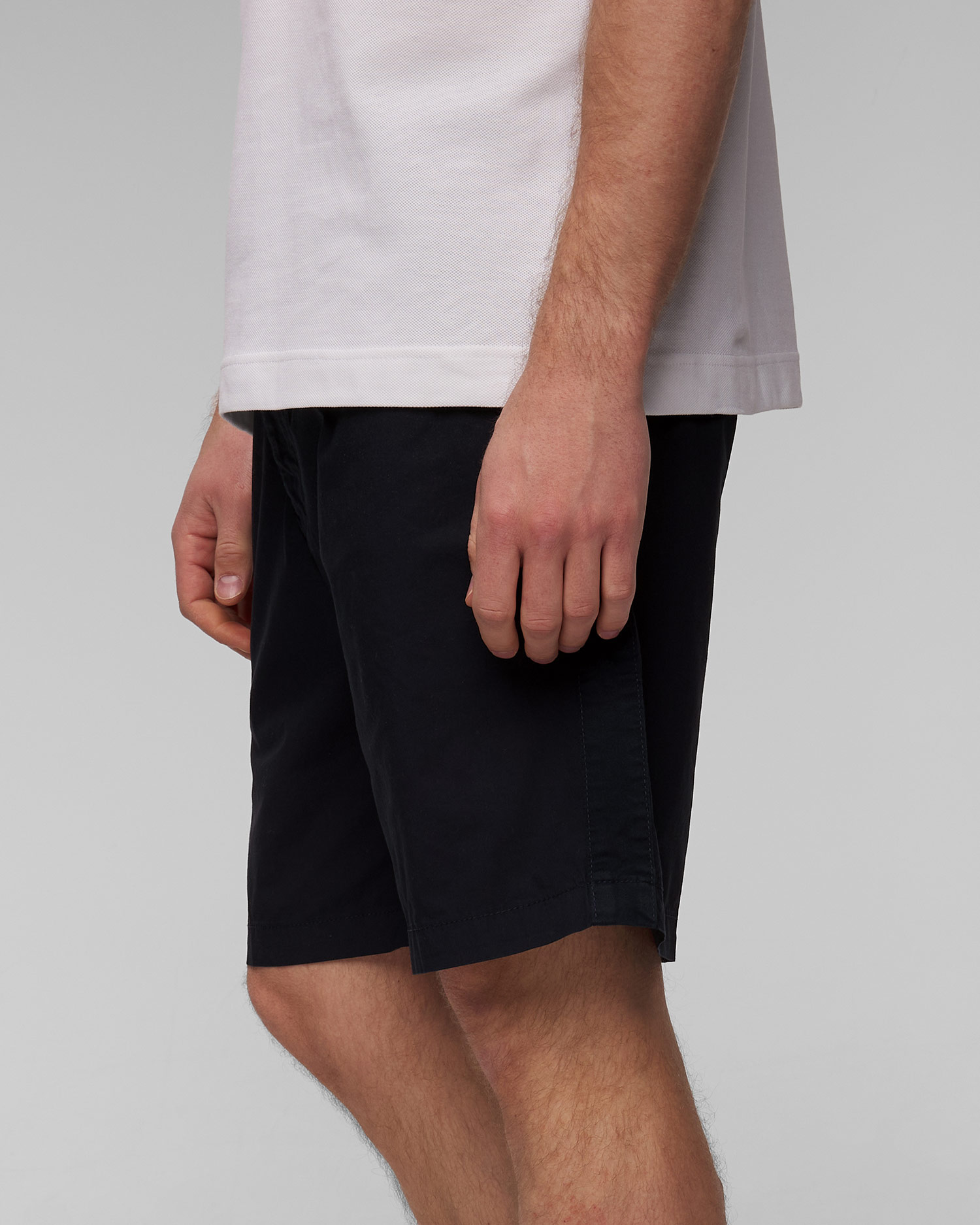 Shorts blu scuro da uomo Hugo Boss Kenosh