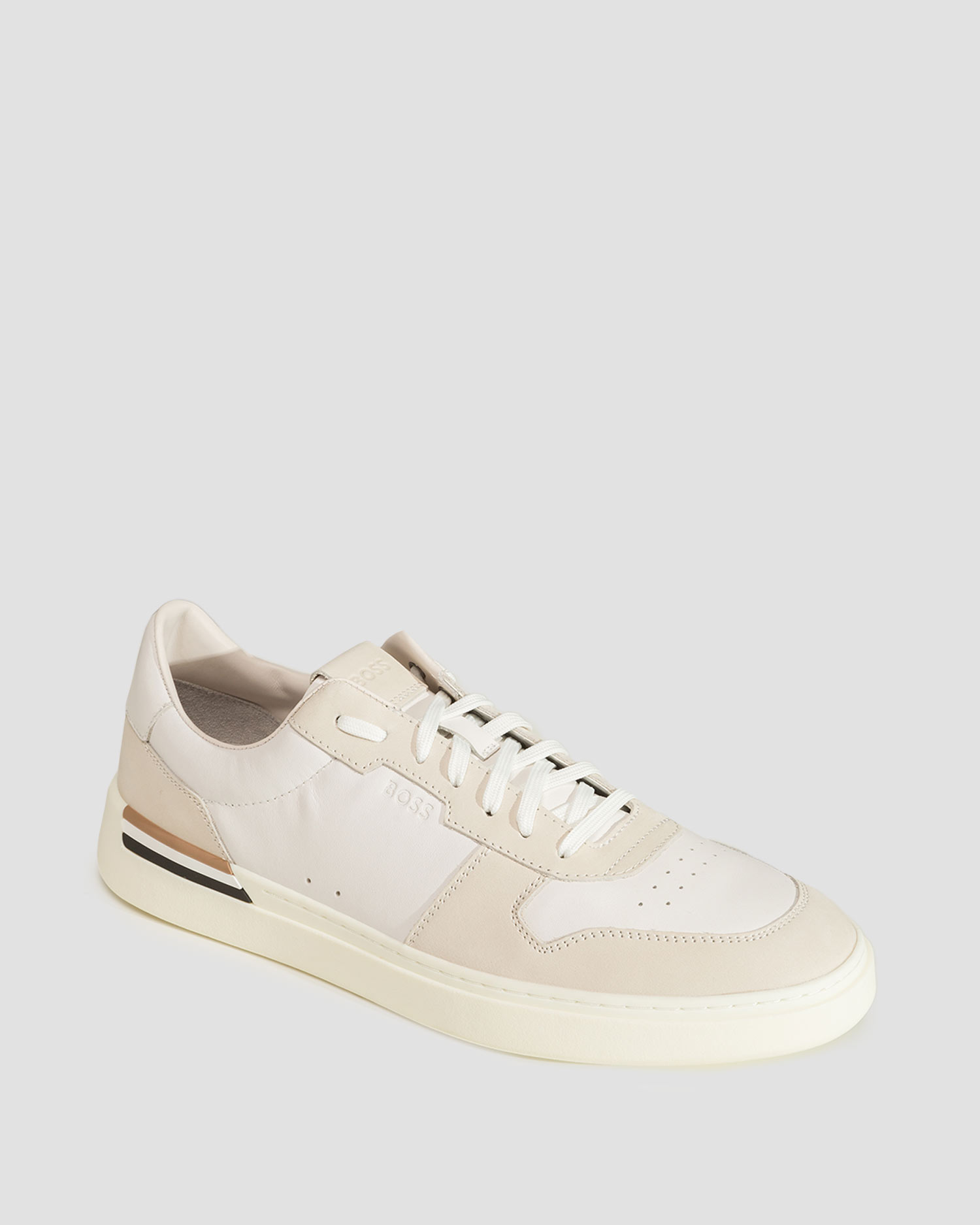 Sneakers blancs pour hommes Hugo Boss Clint Tenn nult
