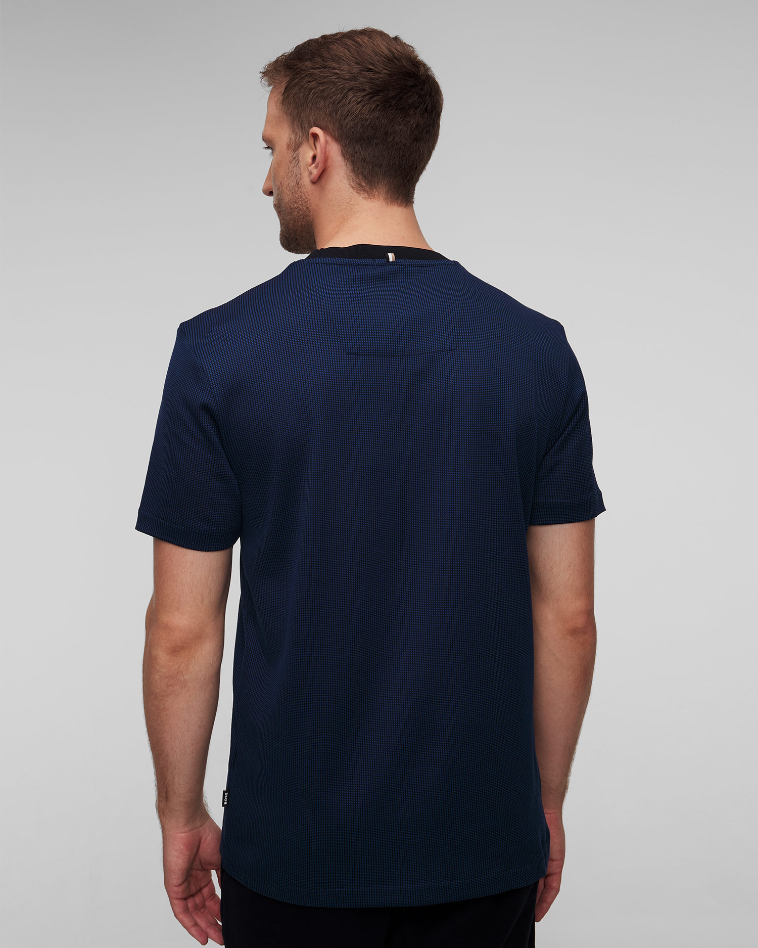 Men's navy blue T-shirt Hugo Boss H-Tiburt