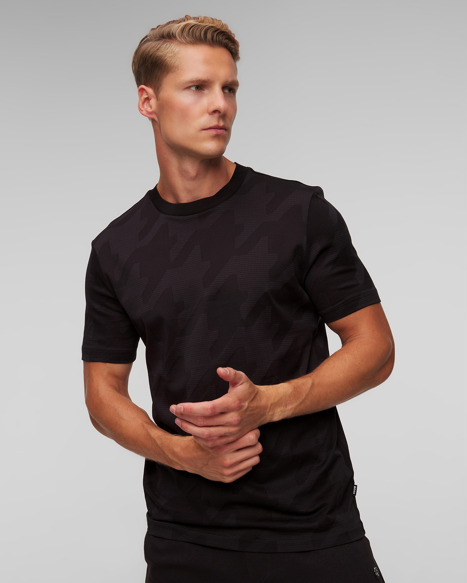 Men’s T-shirt Black Hugo Boss C Thompson