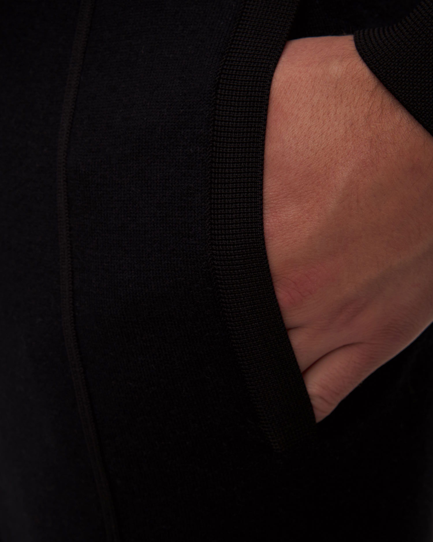 Men's black wool trousers Hugo Boss H Donetto