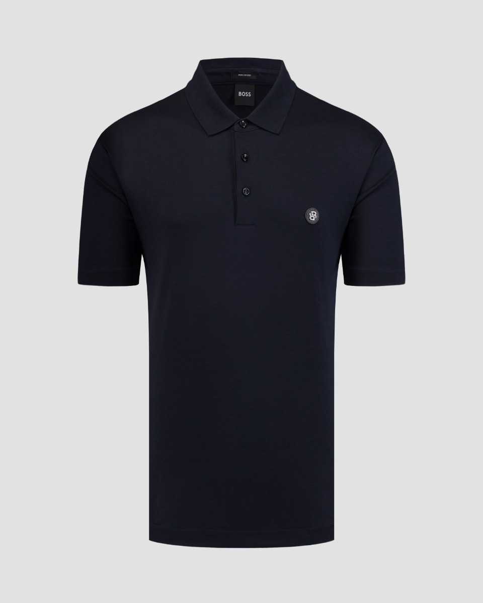 Men's navy blue polo Hugo Boss C-Parris