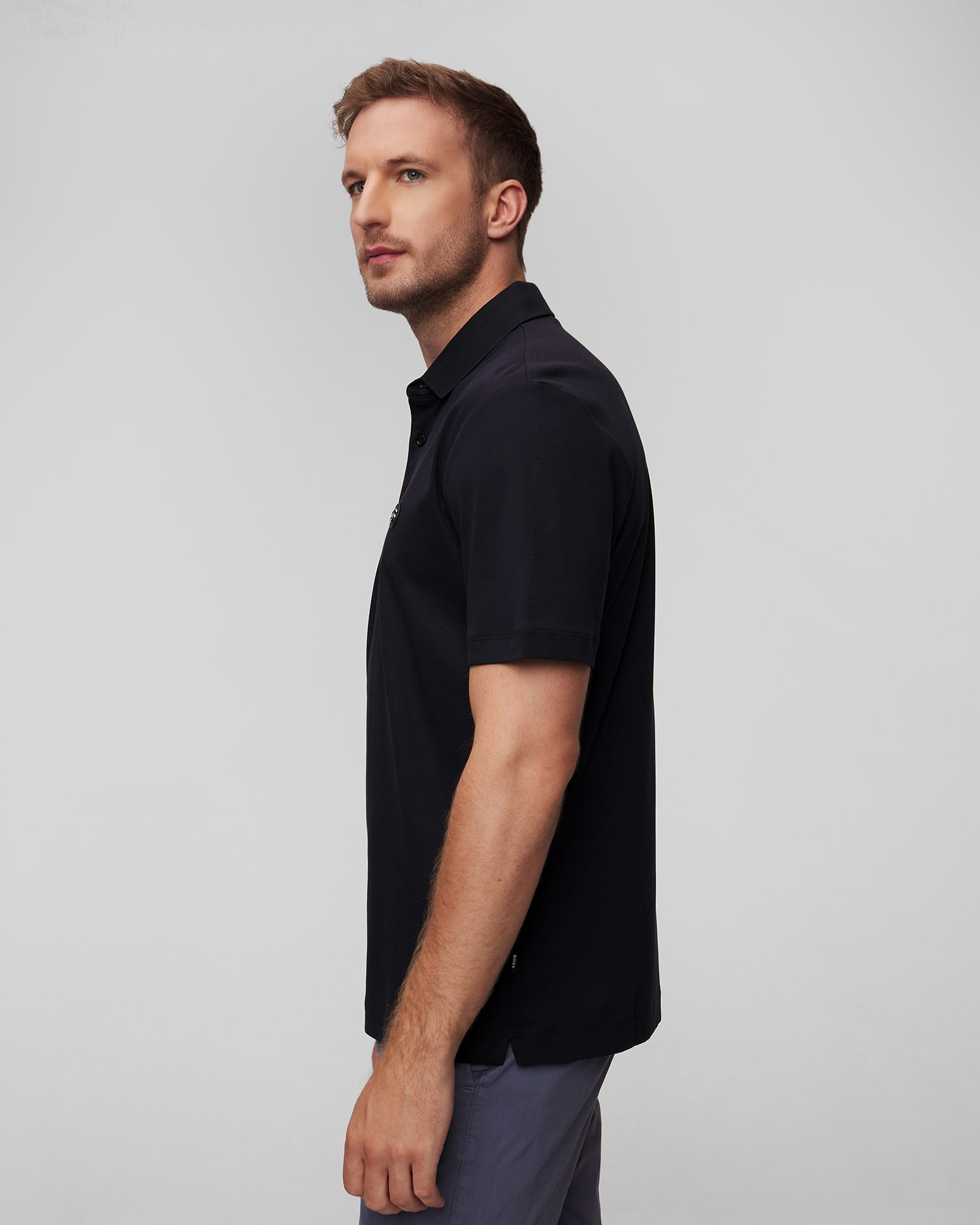 Men's navy blue polo Hugo Boss C-Parris