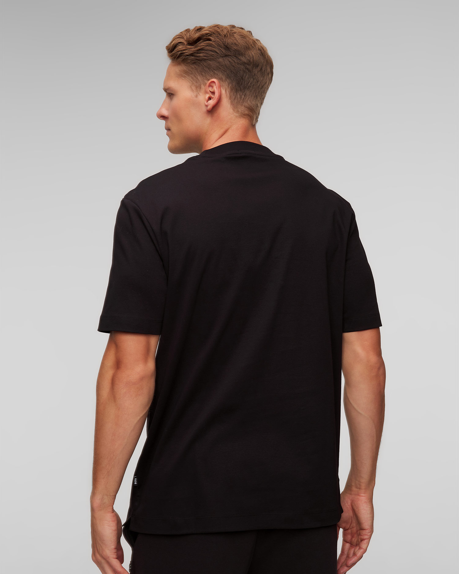 Tricou negru pentru bărbați Hugo Boss C-Taut