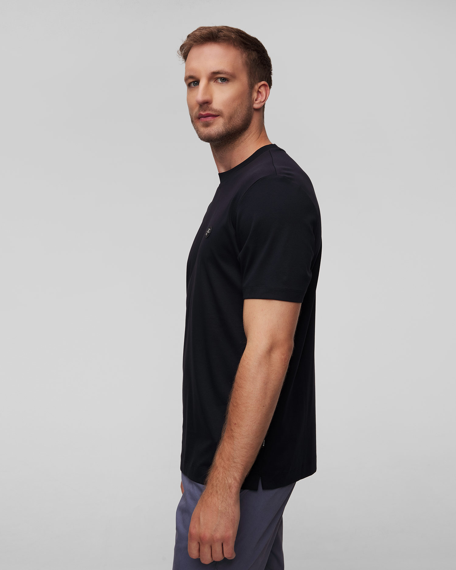 Men’s navy blue T-shirt Hugo Boss C-Taut