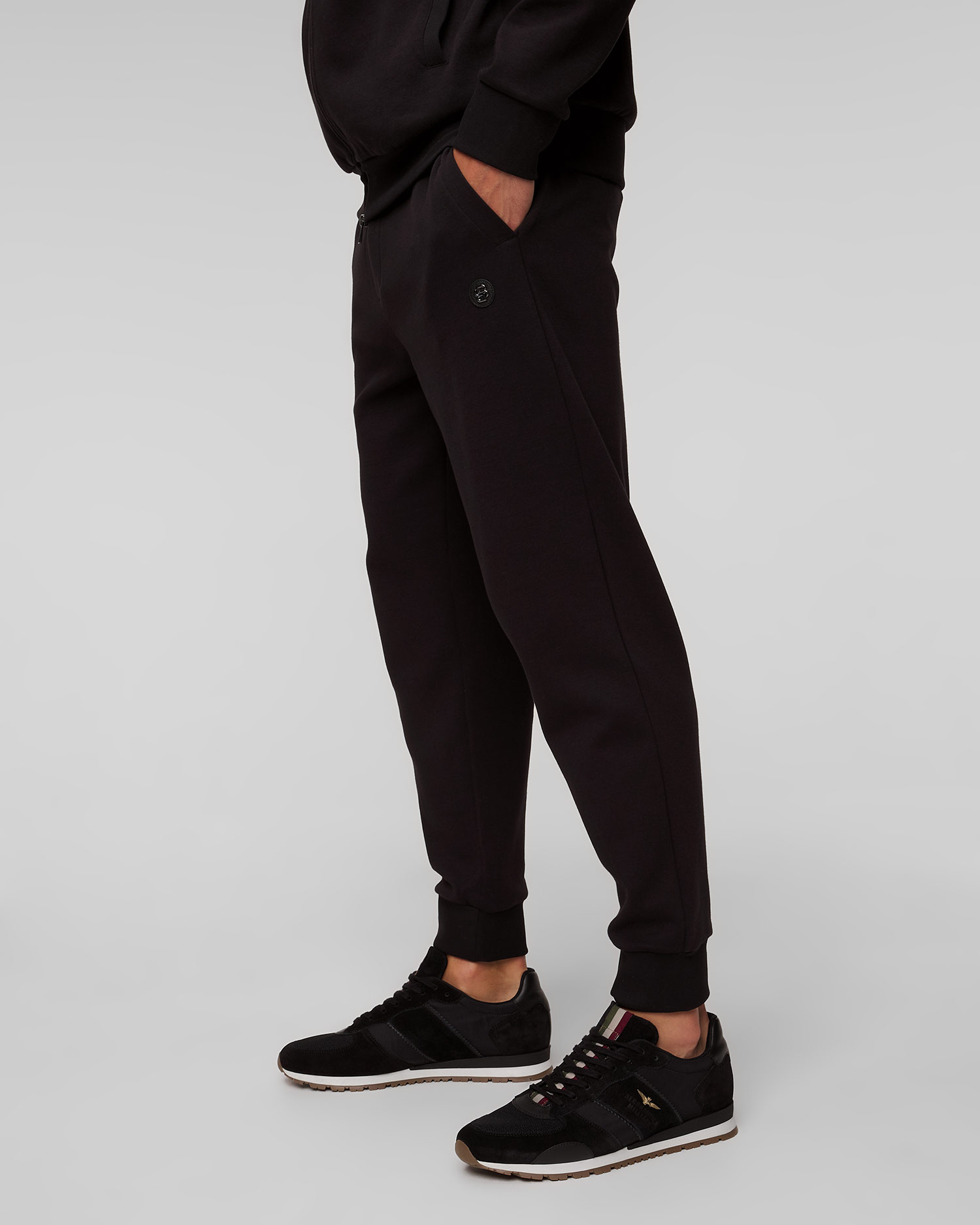 Pantaloni de trening negri pentru bărbați Hugo Boss C-Locsin