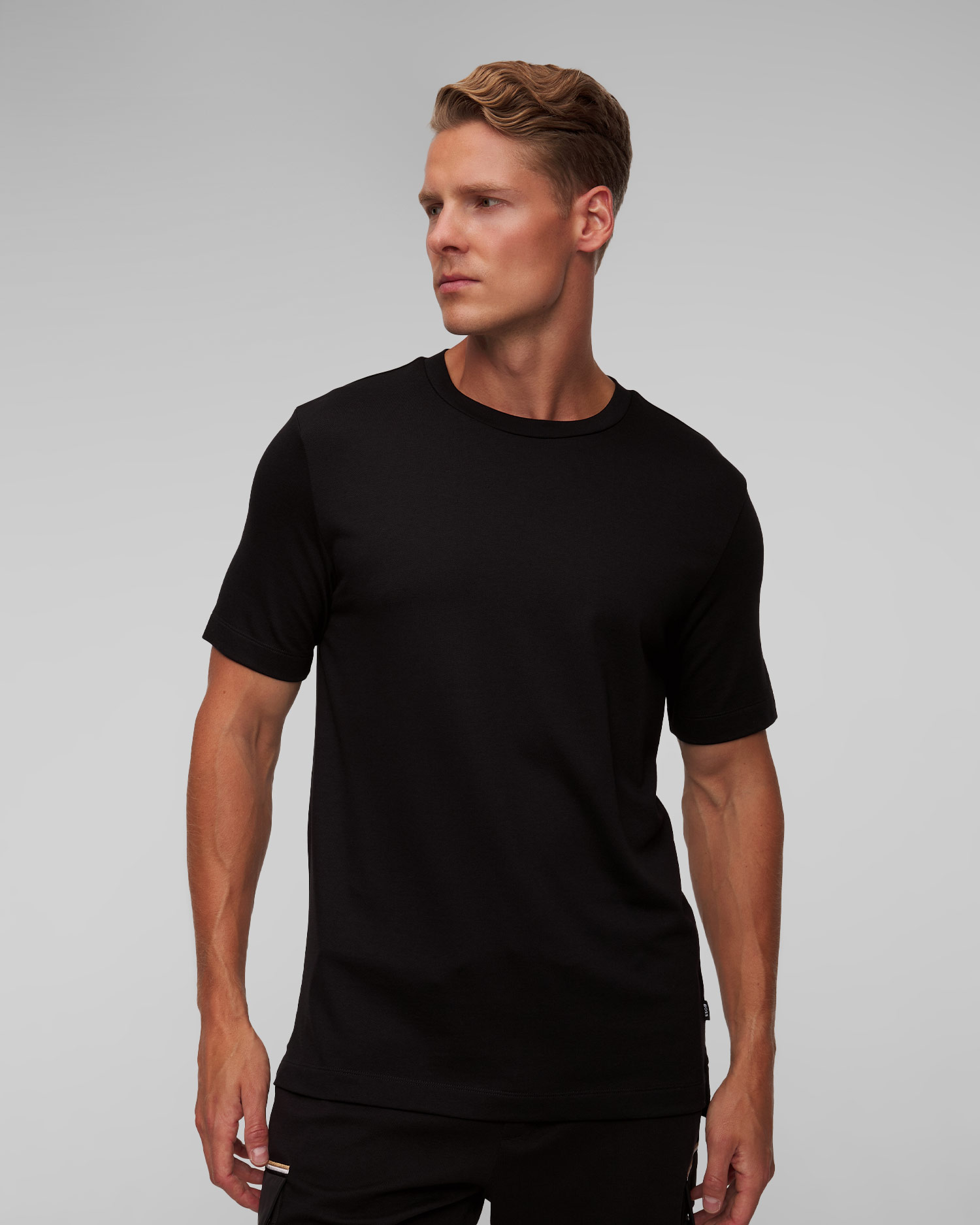 Men’s black T-shirt Hugo Boss H-Thompson