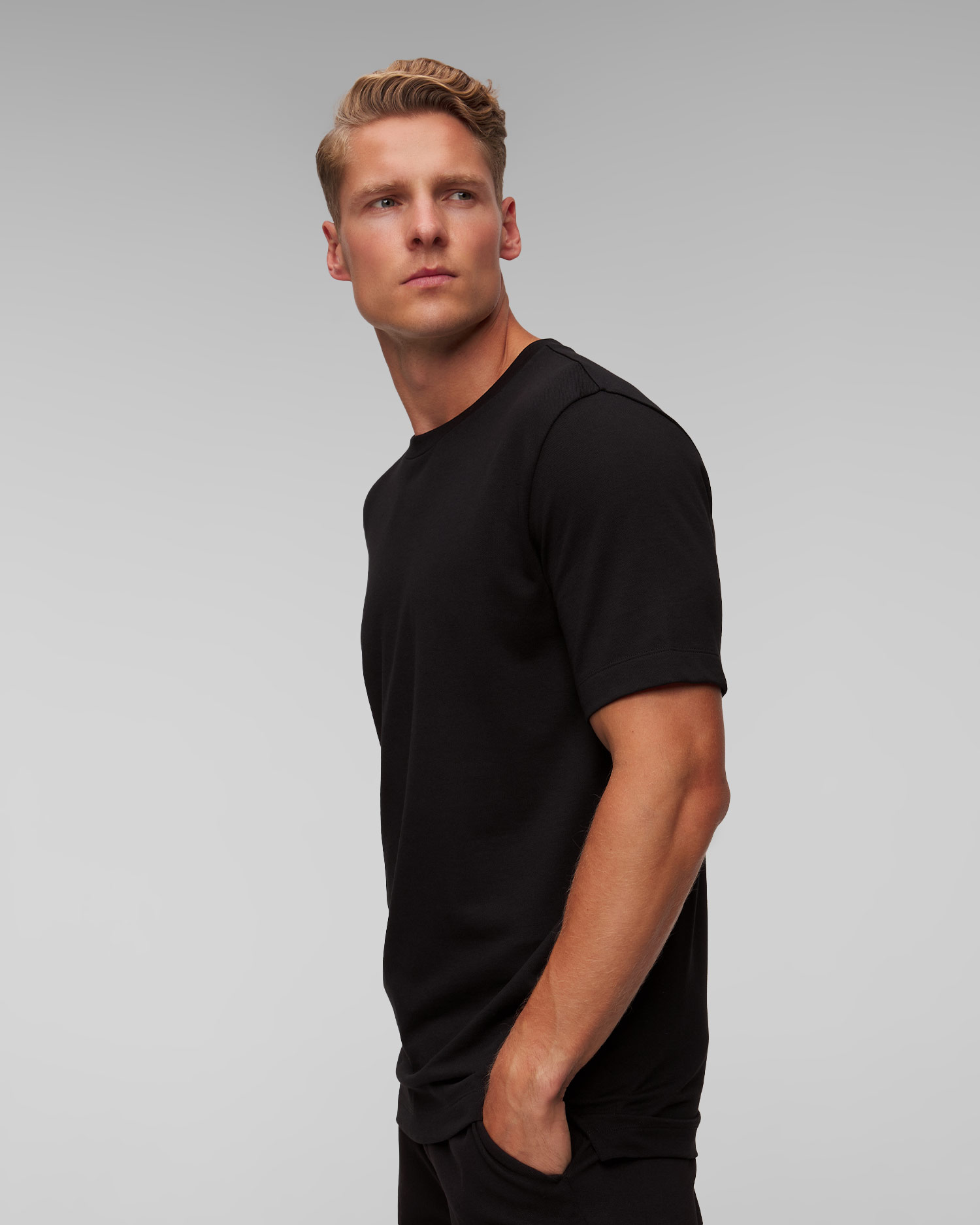 Men’s black T-shirt Hugo Boss H-Thompson