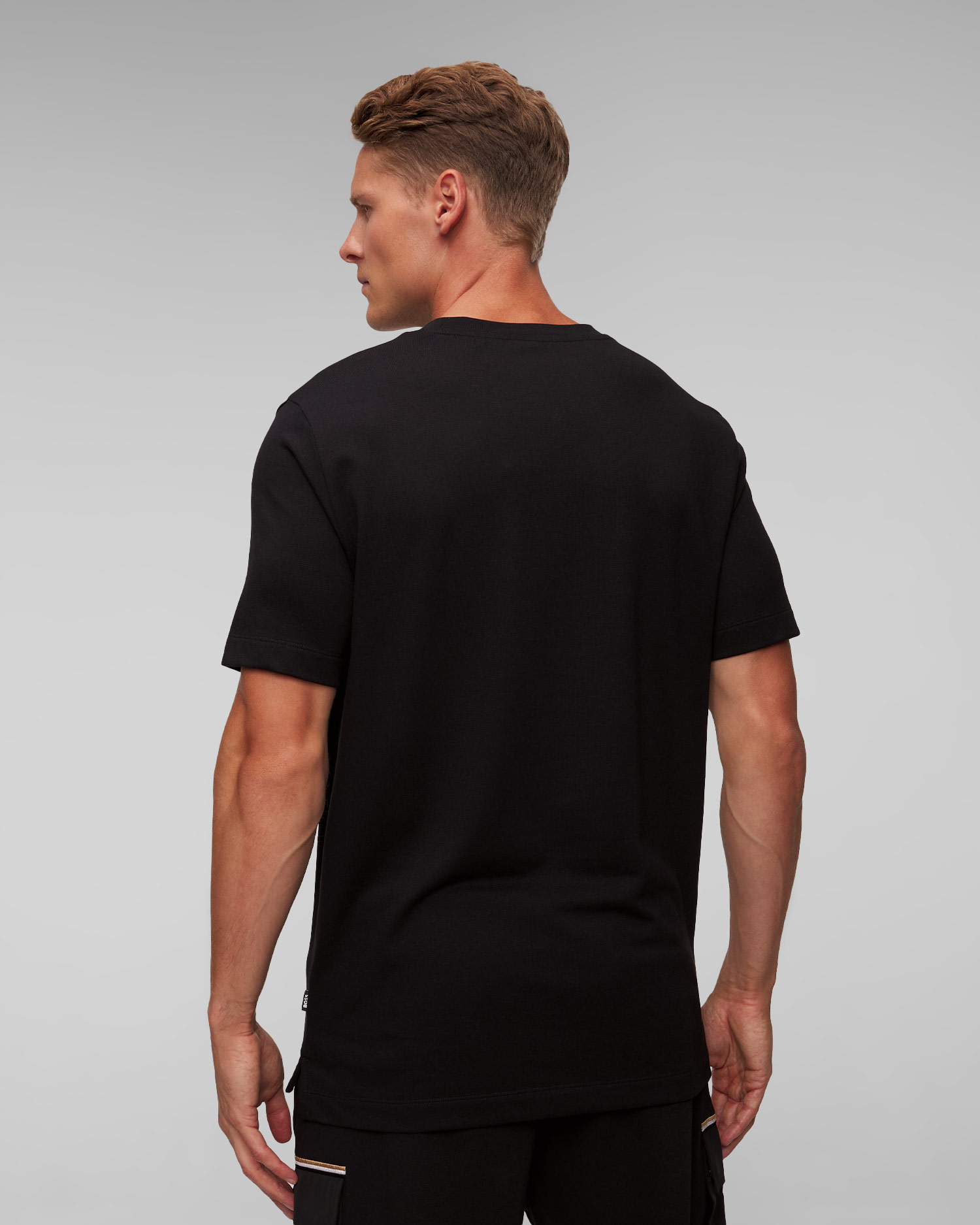 Men’s black T-shirt Hugo Boss H-Thompson