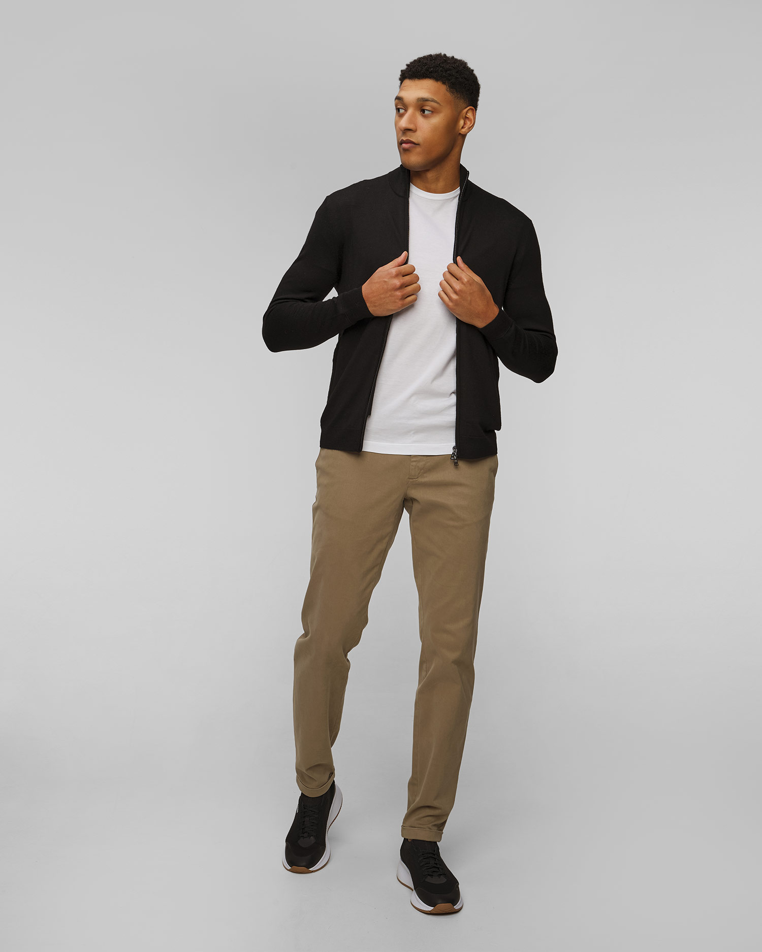 Pánské černé boty Hugo Boss TTNM EVO