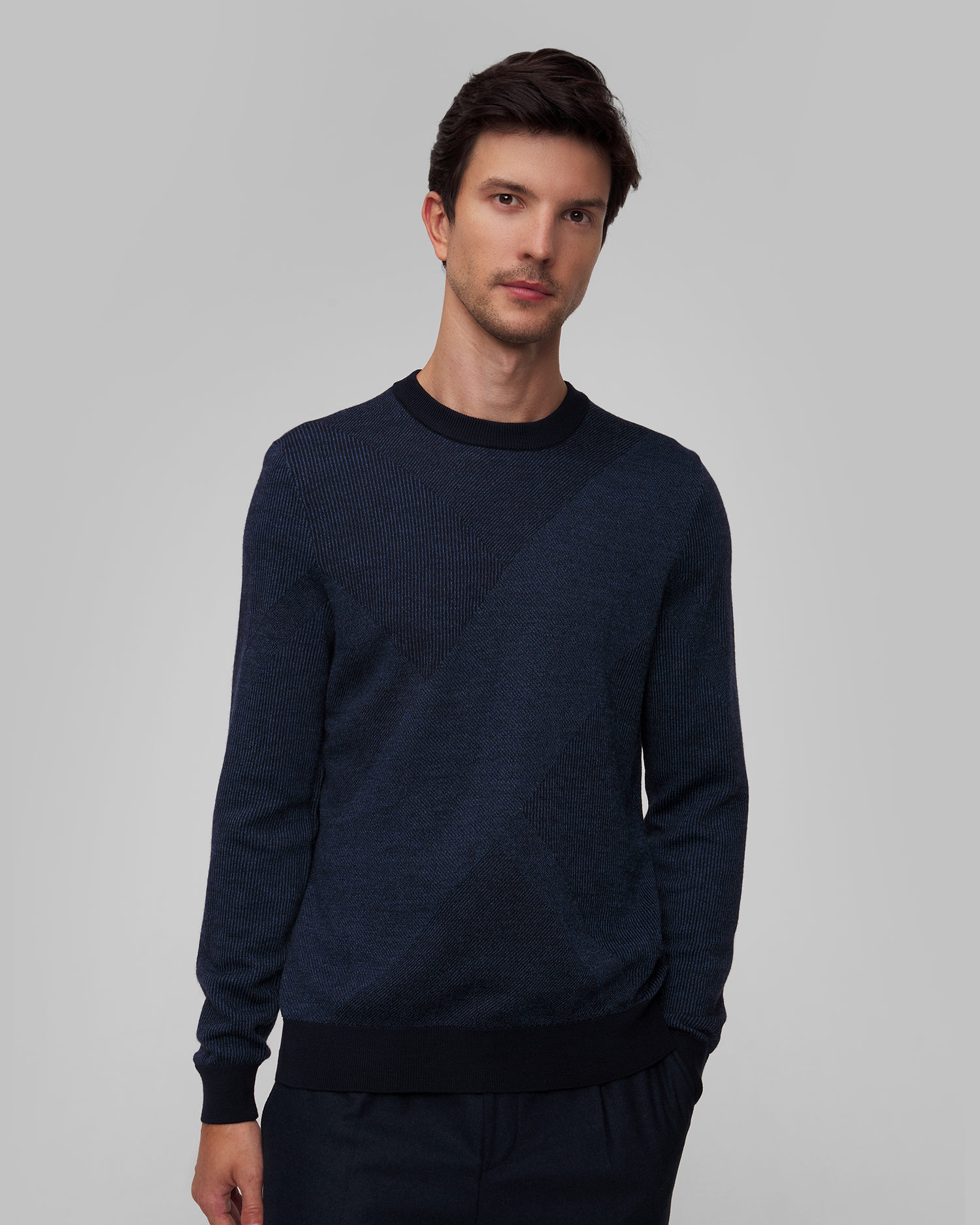 Pull en laine pour hommes Hugo Boss H-Eclaus