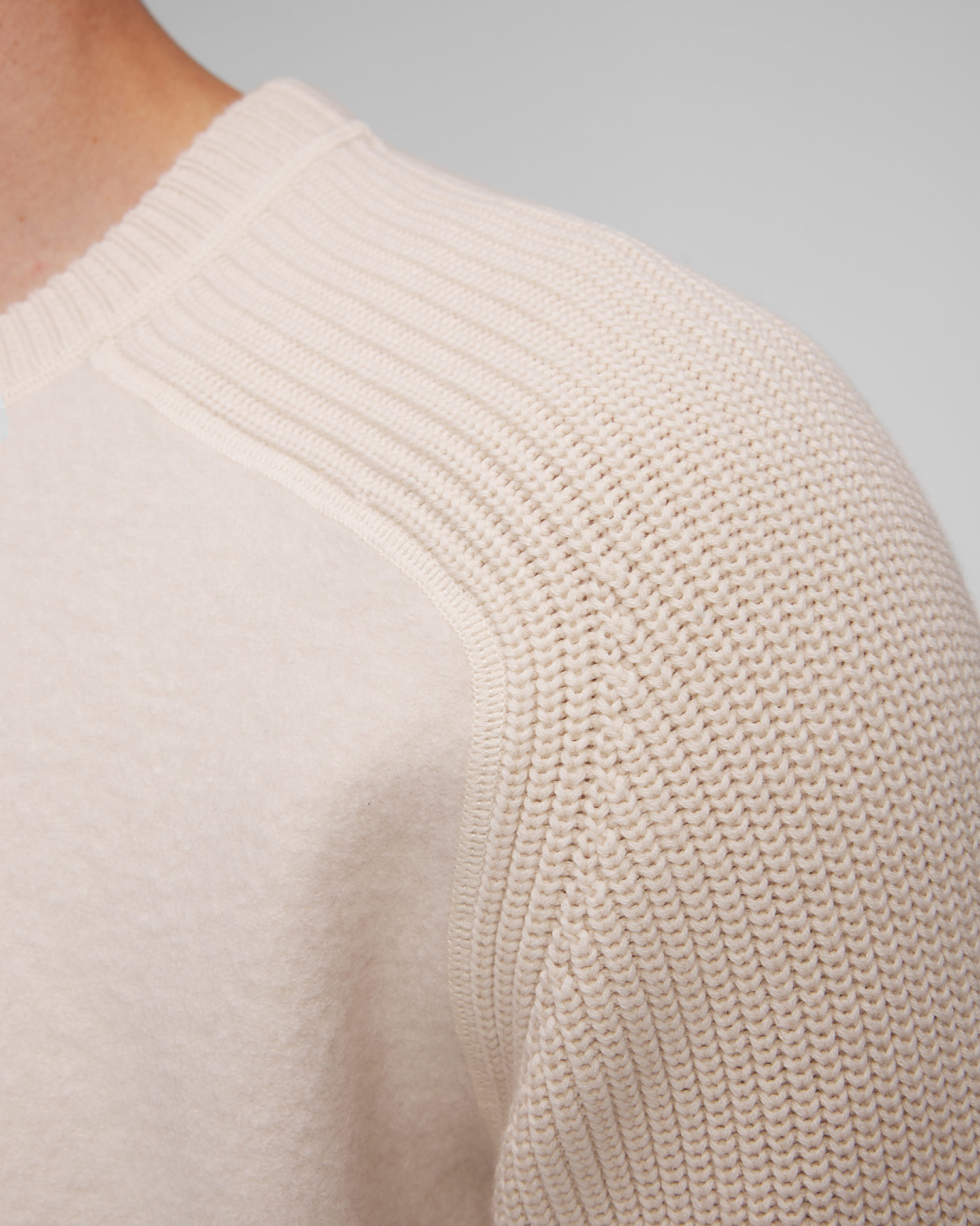 Pull en laine beige pour hommes Hugo Boss H-Ematero