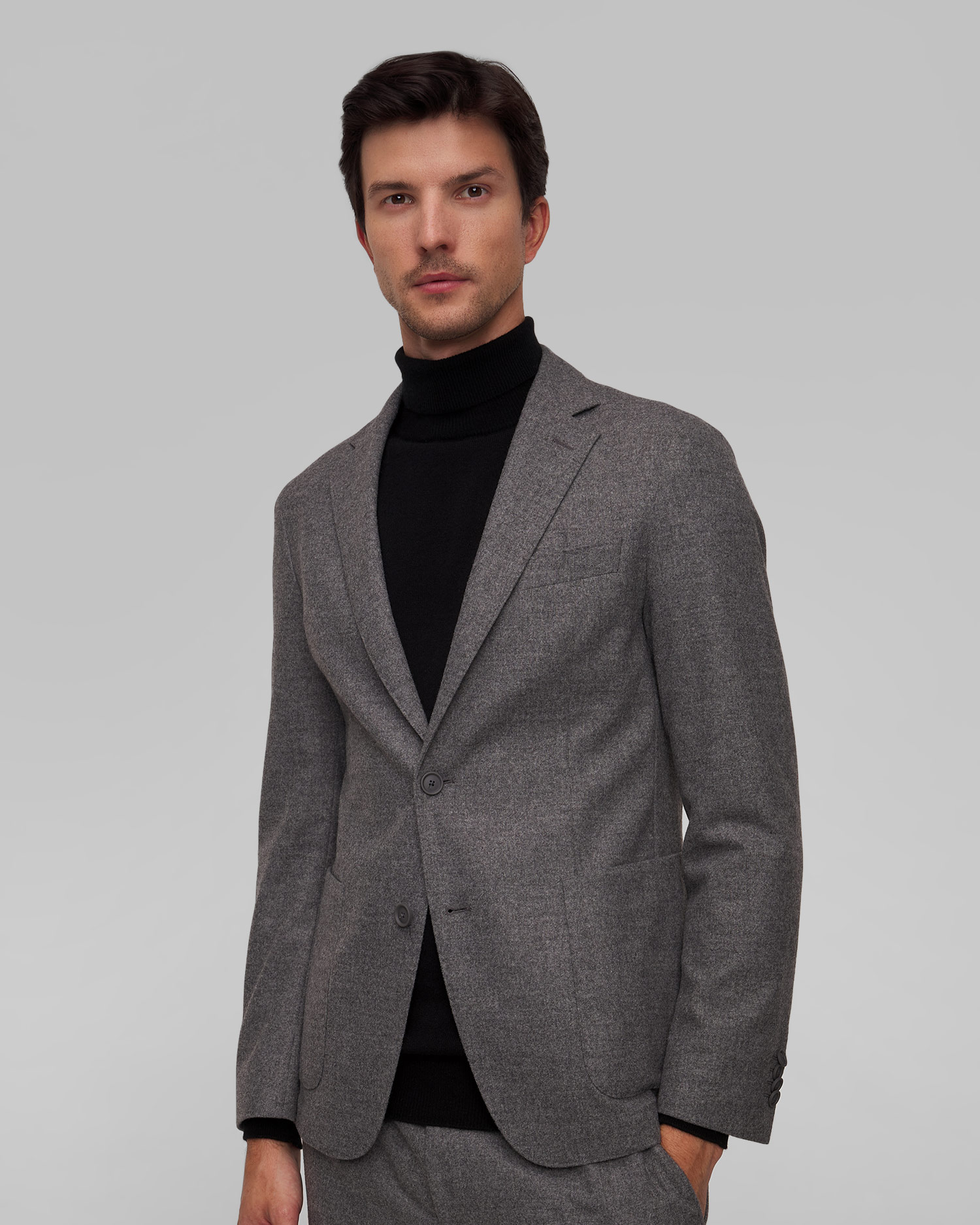 Blazer en laine gris pour hommes Hugo Boss P Hanry