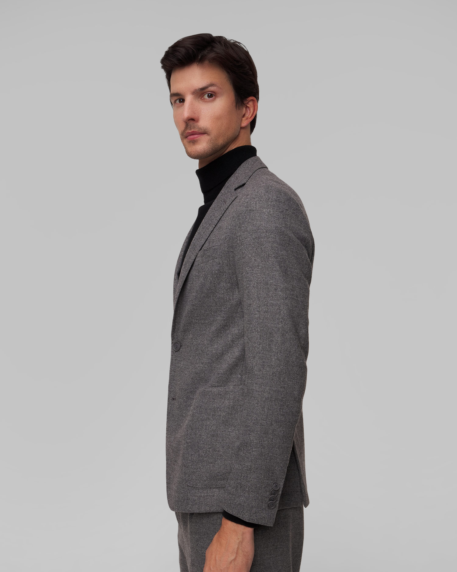 Blazer en laine gris pour hommes Hugo Boss P Hanry