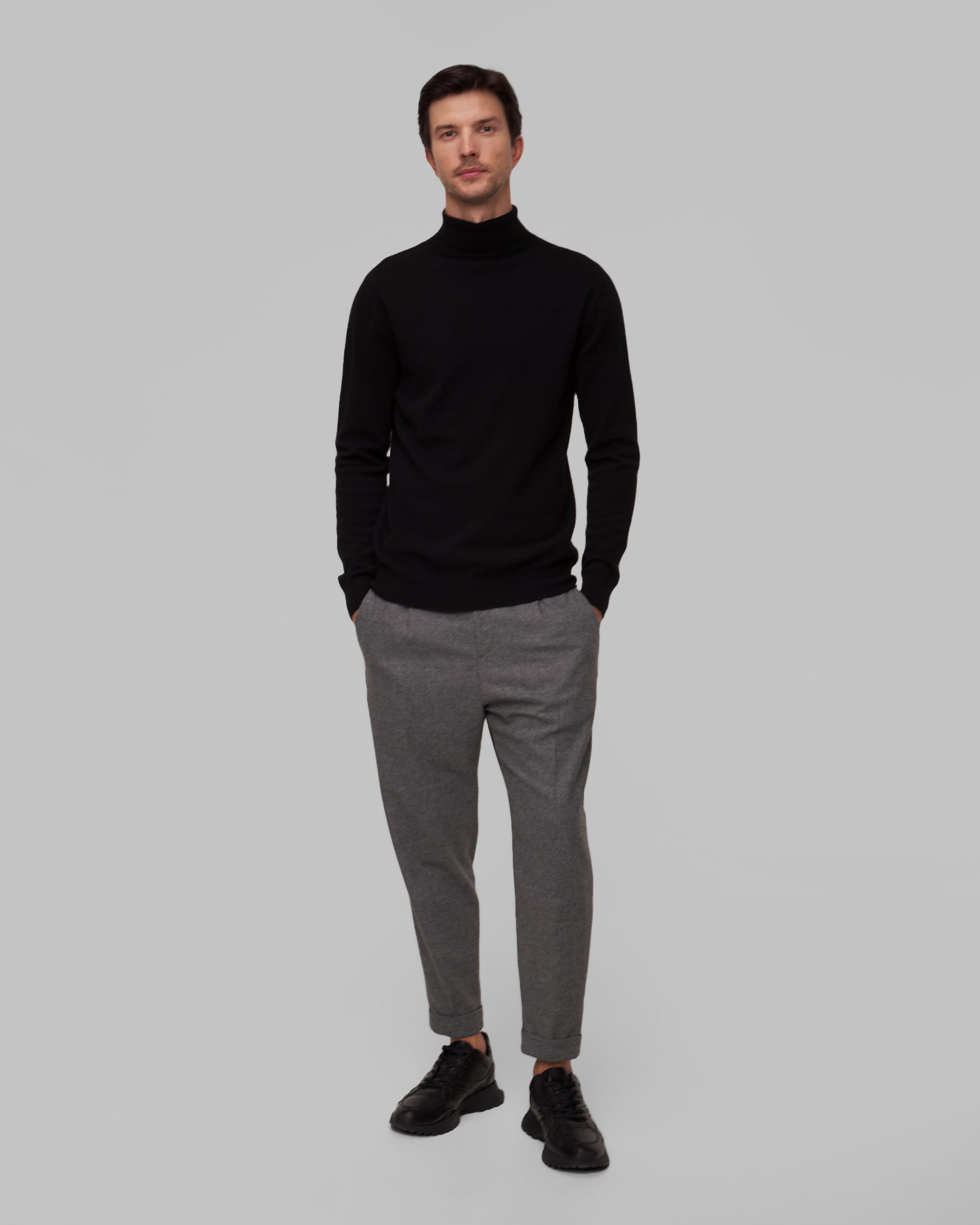 Pantalon en laine pour hommes Hugo Boss P-Prian 